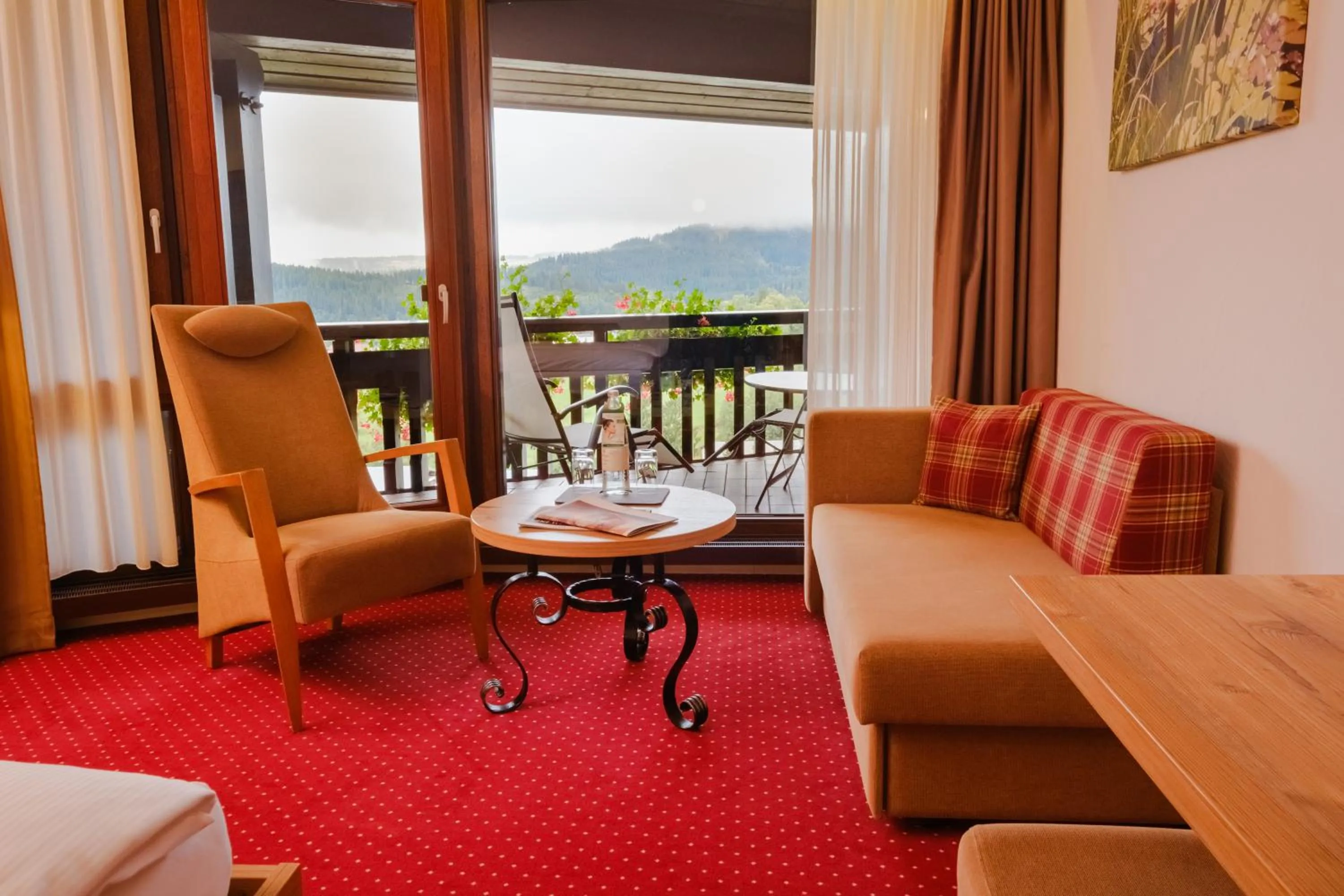 Seating area in Hotel Vier Jahreszeiten am Schluchsee