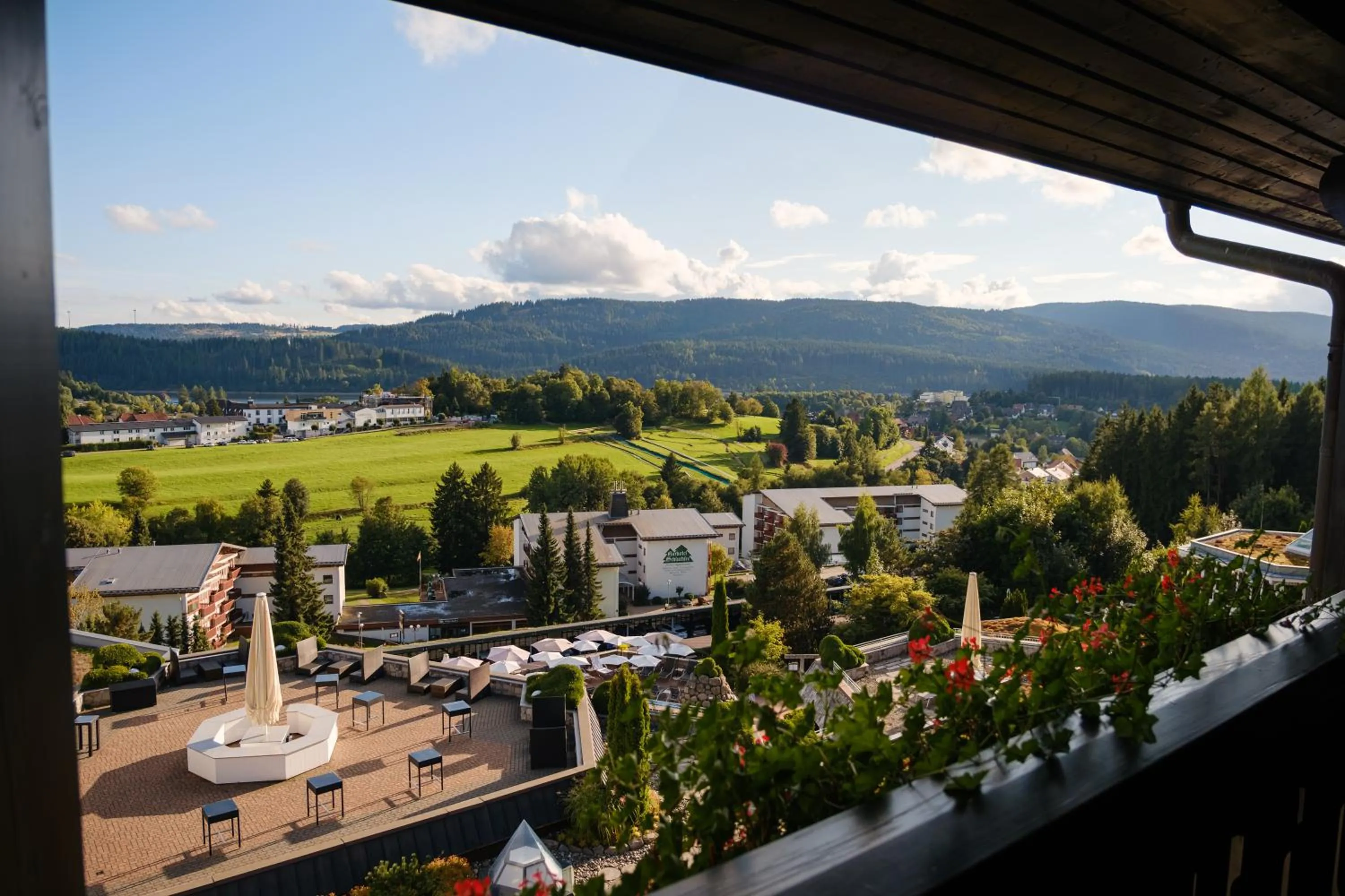 View (from property/room) in Hotel Vier Jahreszeiten am Schluchsee