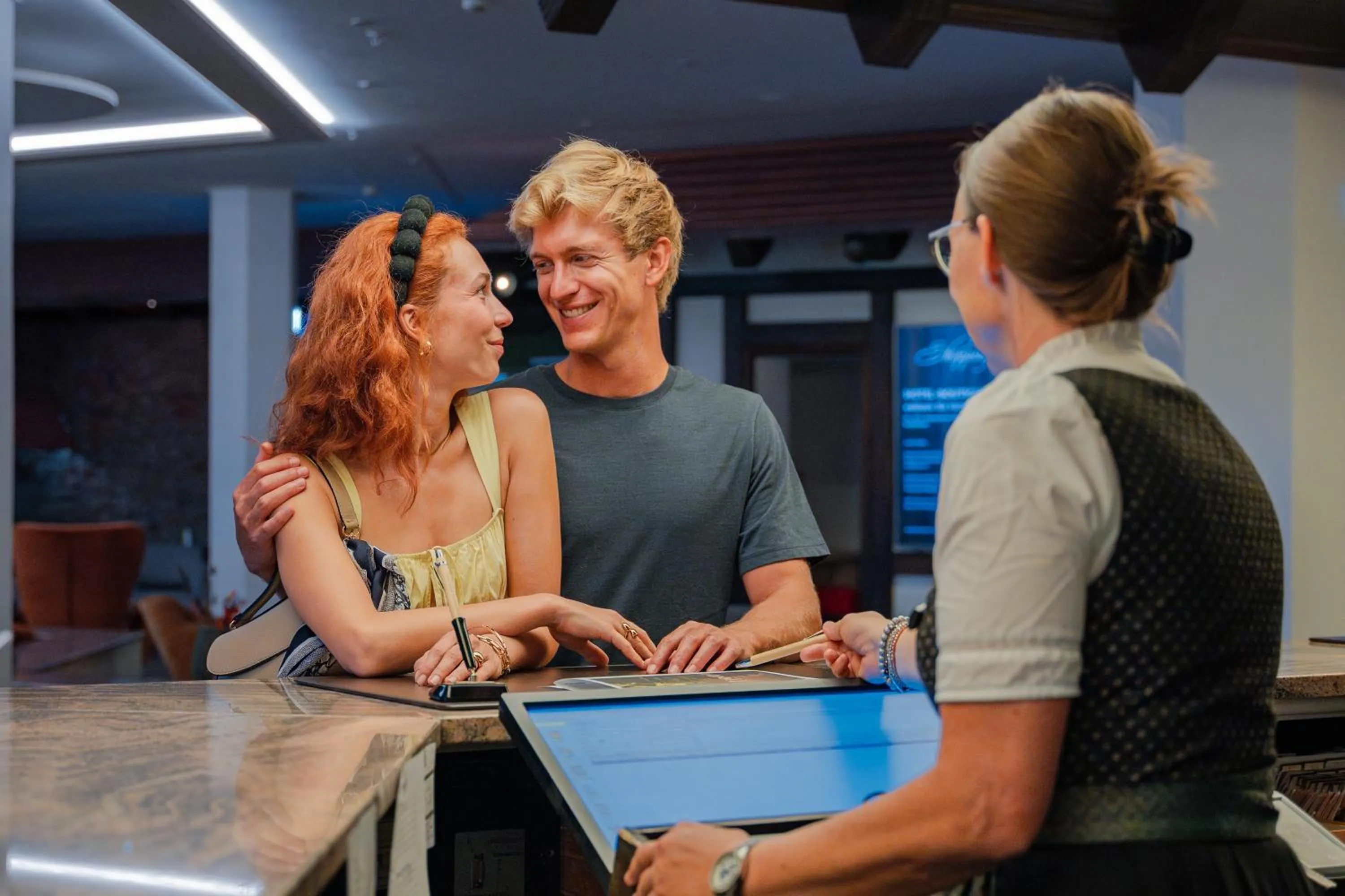 Lobby or reception in Hotel Vier Jahreszeiten am Schluchsee