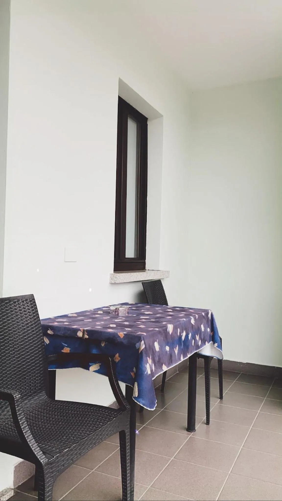 Balcony/Terrace in Hotel Fontaine Bleue