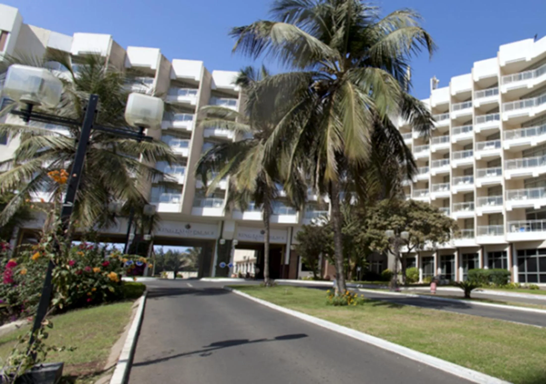 Facade/entrance in King Fahd Palace Hotel