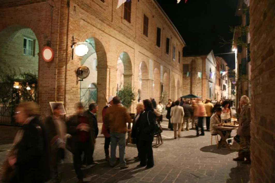 Facade/entrance in Locanda Le Logge