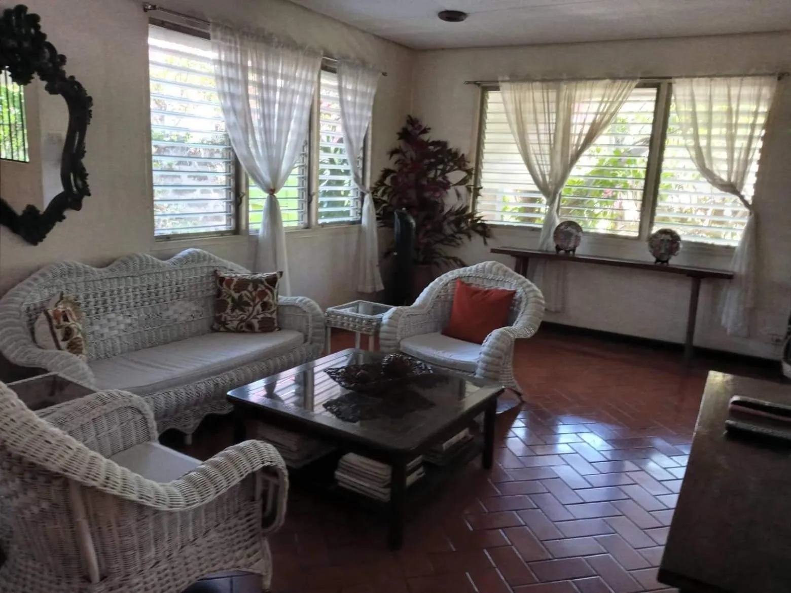 Seating area in Casa Joaquin BnB