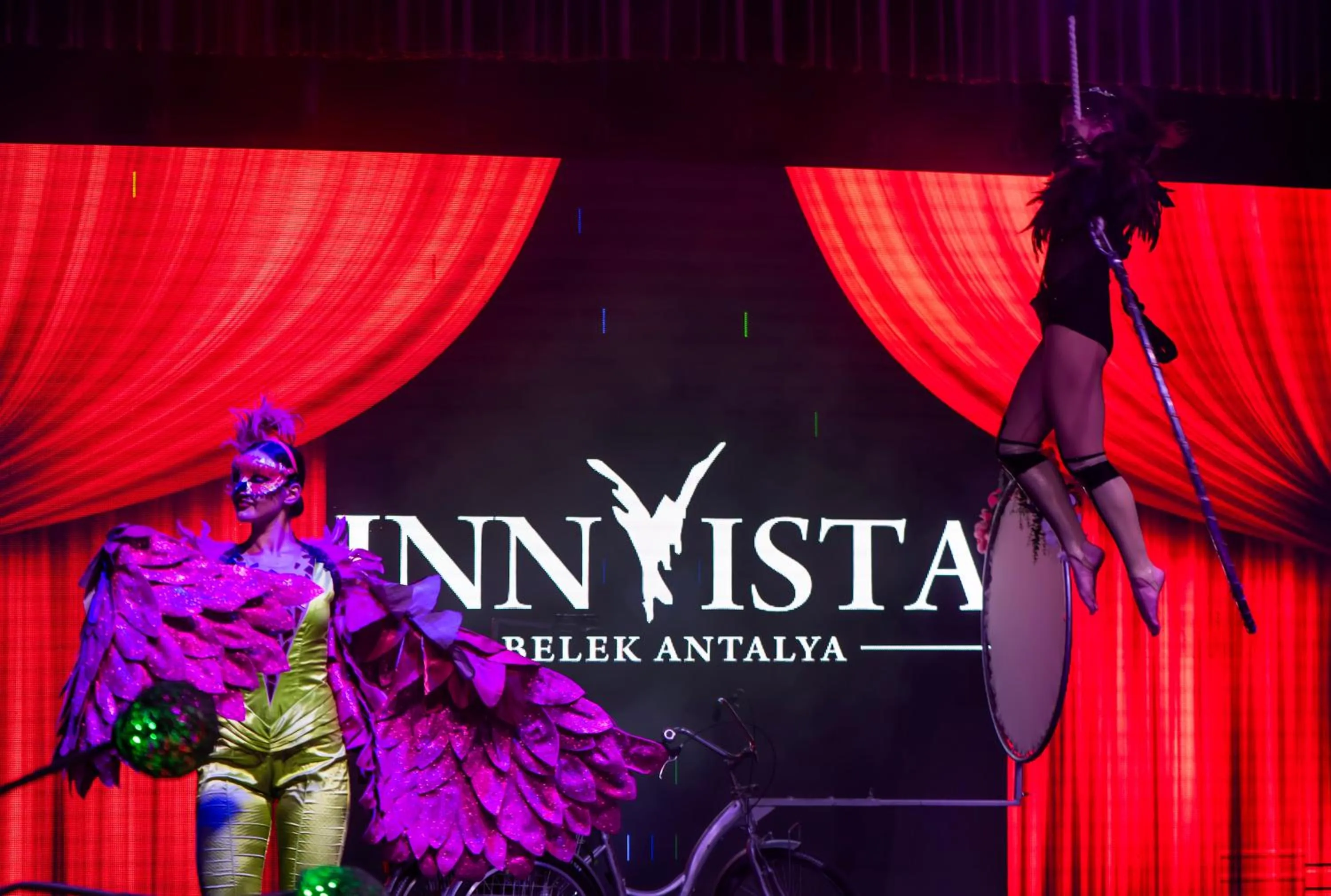Evening entertainment in Innvista Hotels Belek