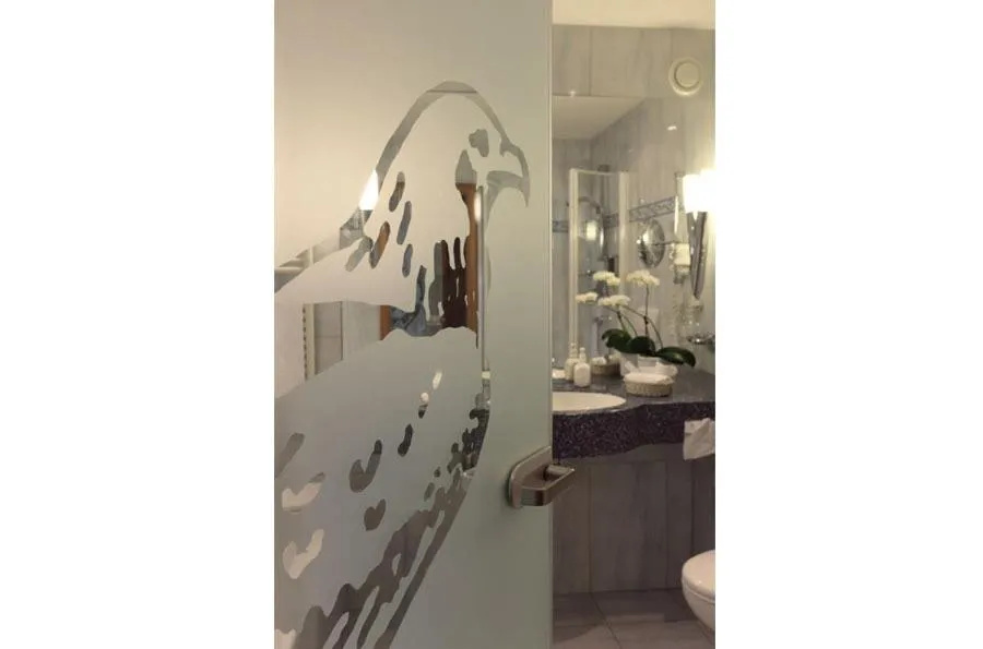 Bathroom in Hotel-Restaurant Adler