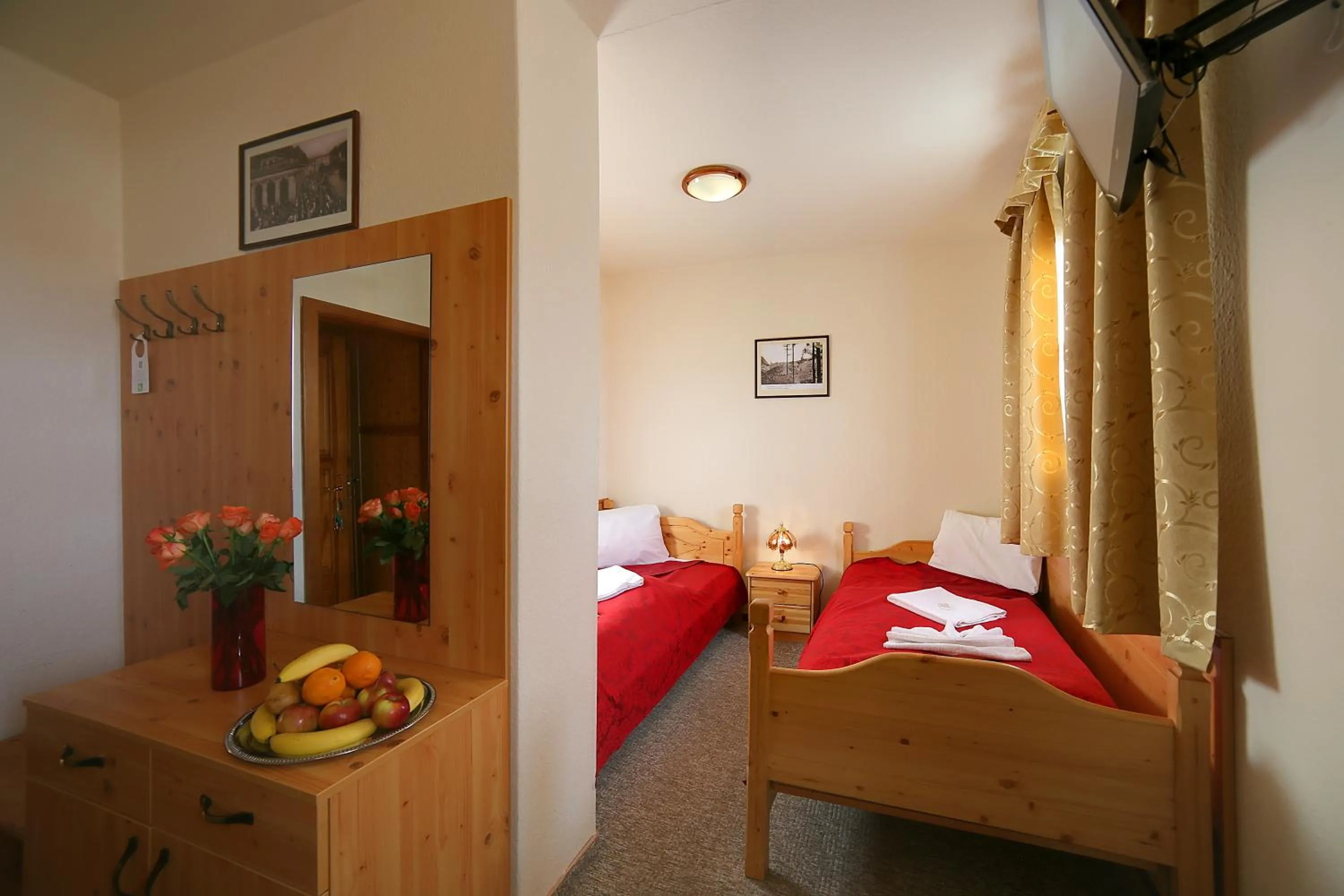 Photo of the whole room, Bed in Hotel Zelený Dům