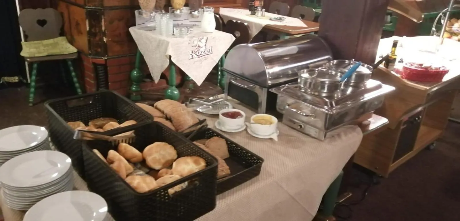 Breakfast in Hotel Zelený Dům