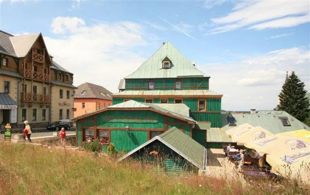 Facade/entrance in Hotel Zelený Dům