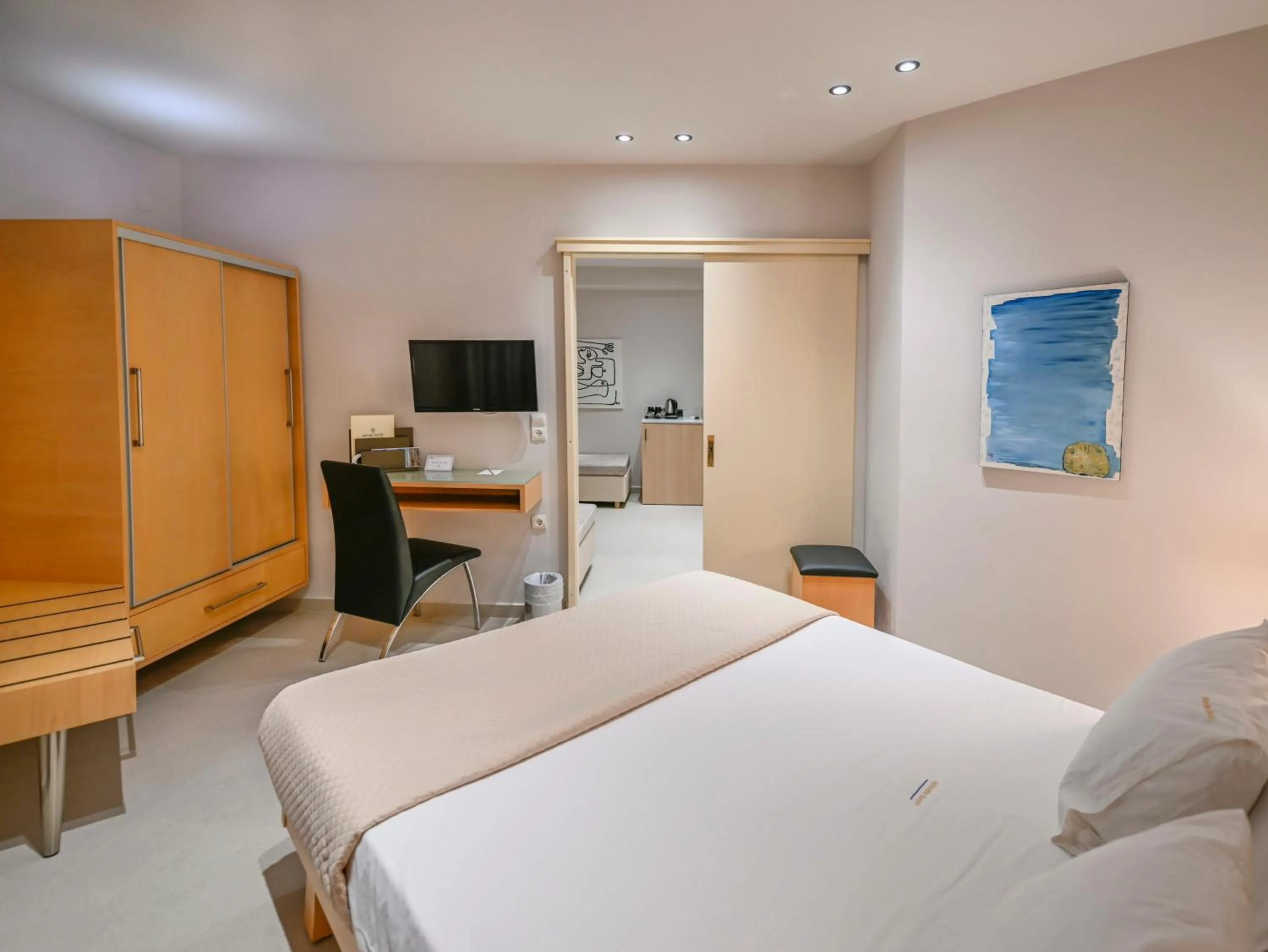 Bed in Aphrodite Beach