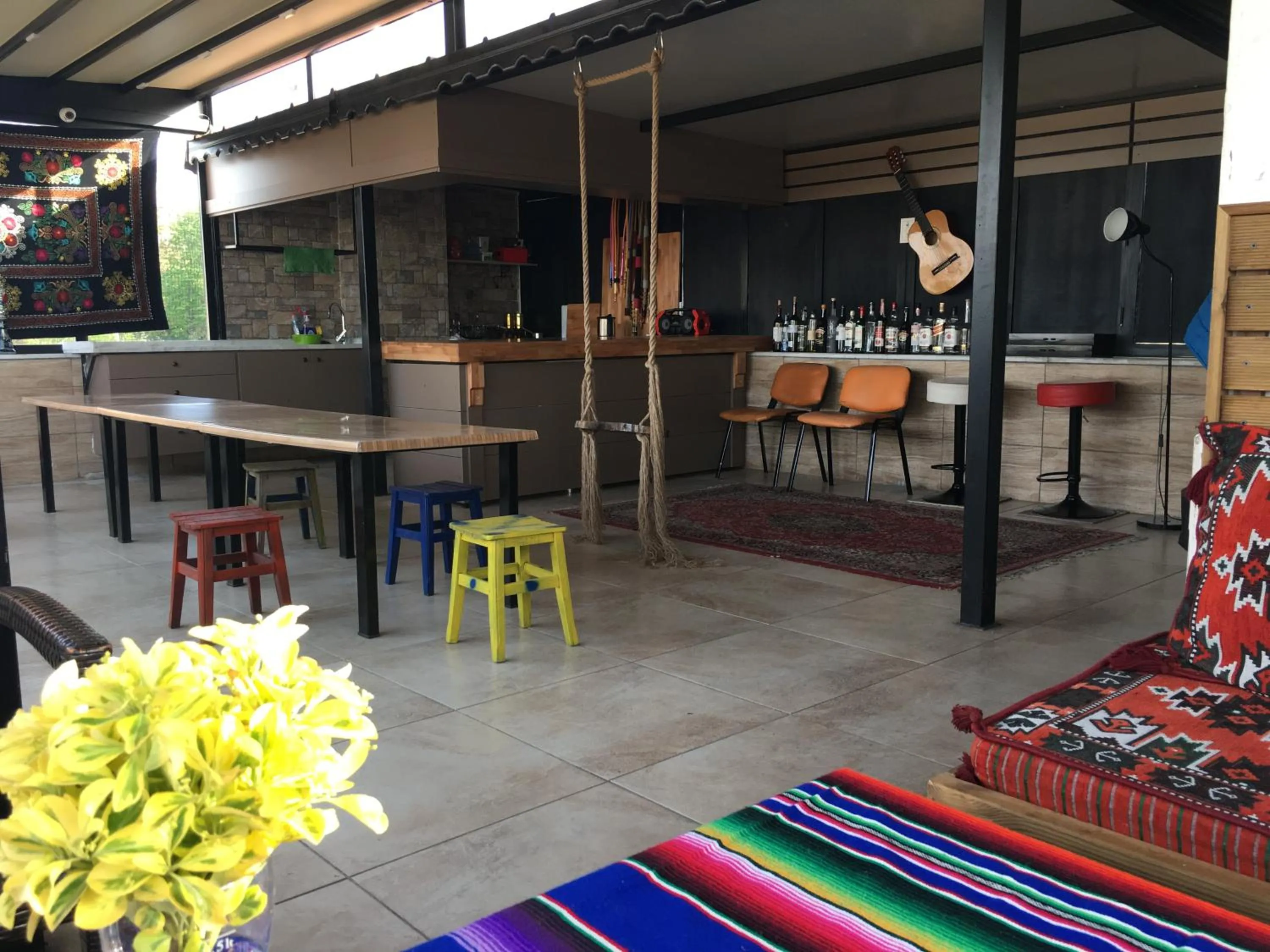 Patio in Second Home Suites