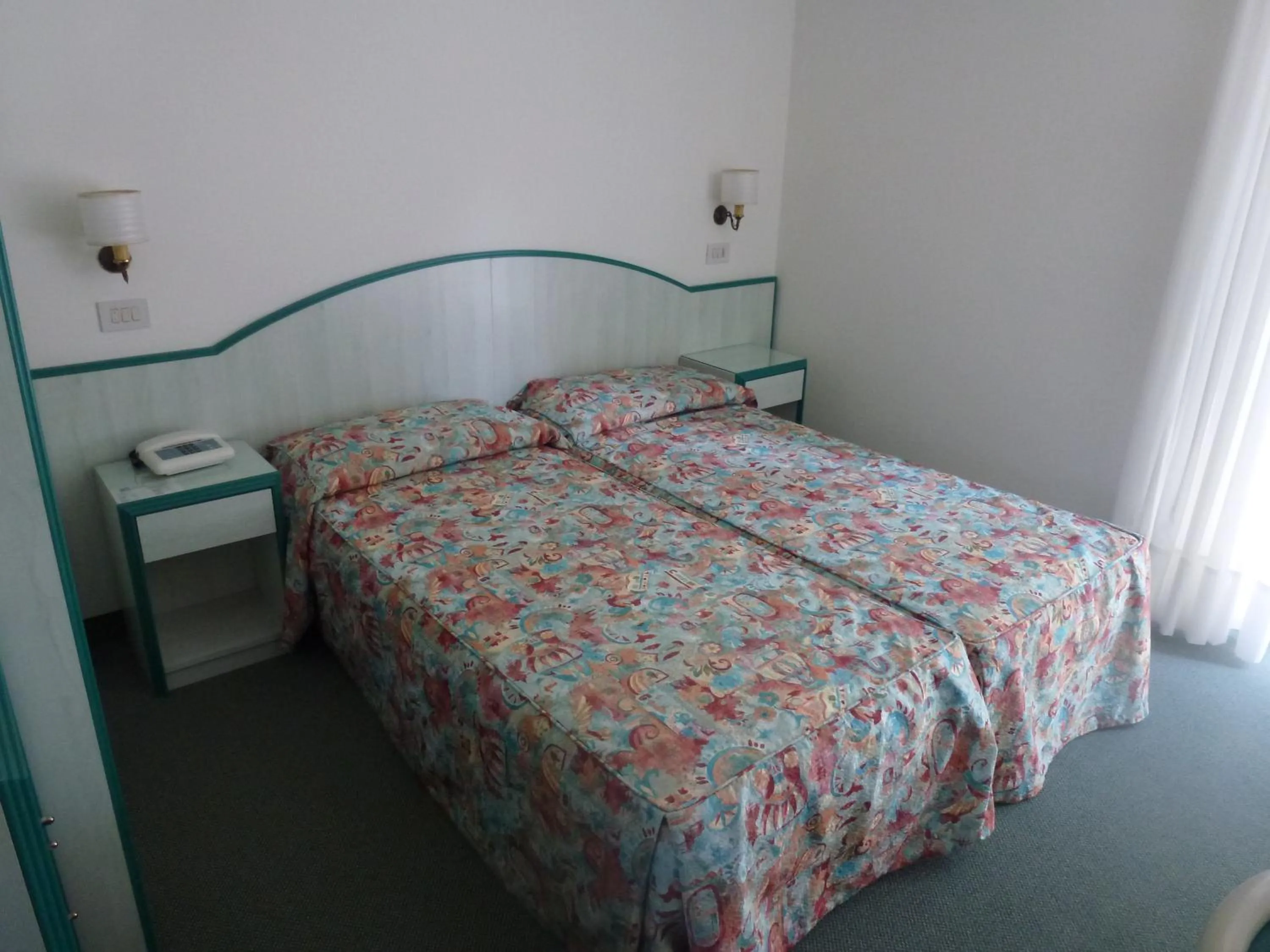 Bed in Hotel San Marco