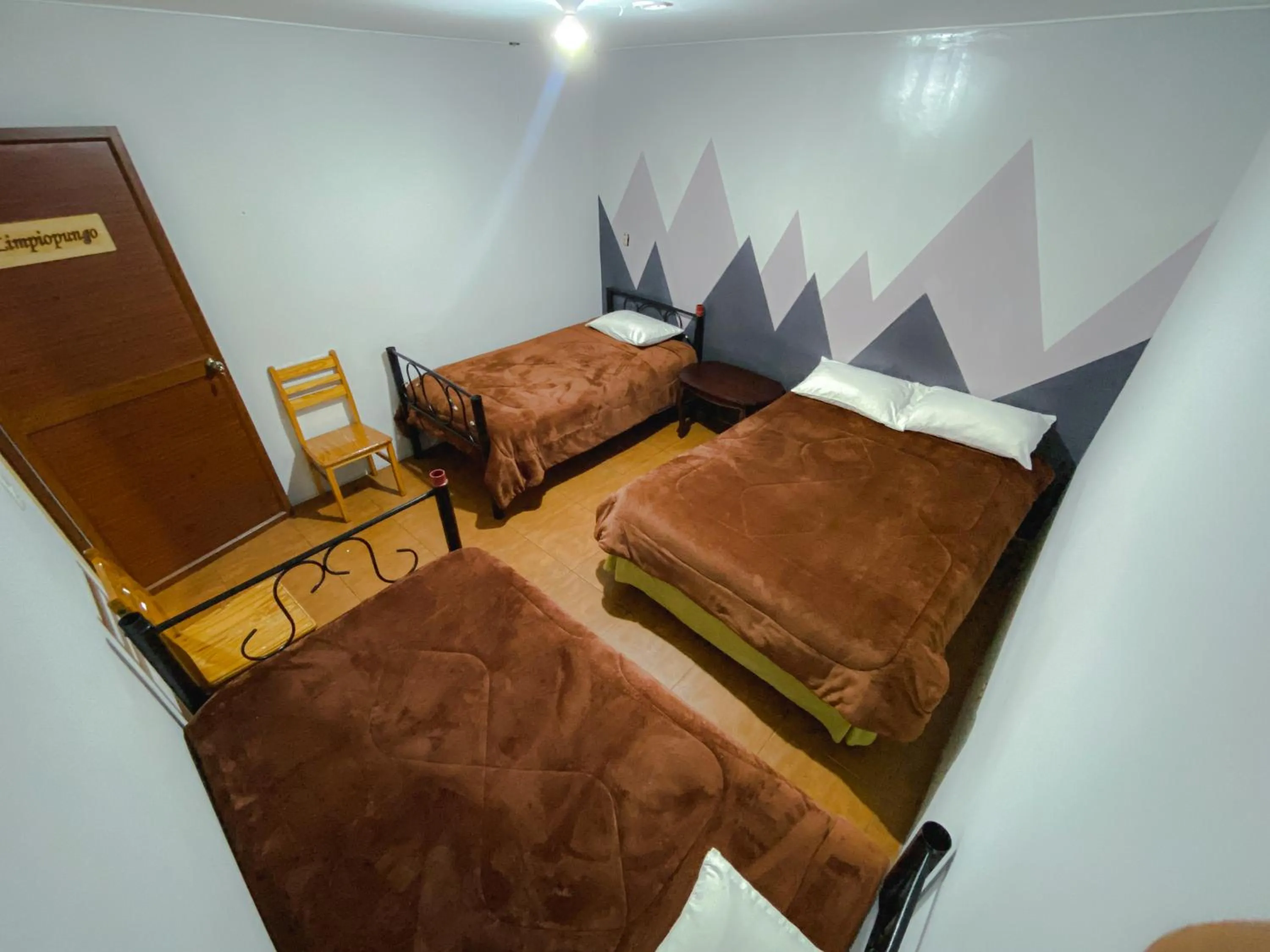 Bed in Golden Rest Latacunga