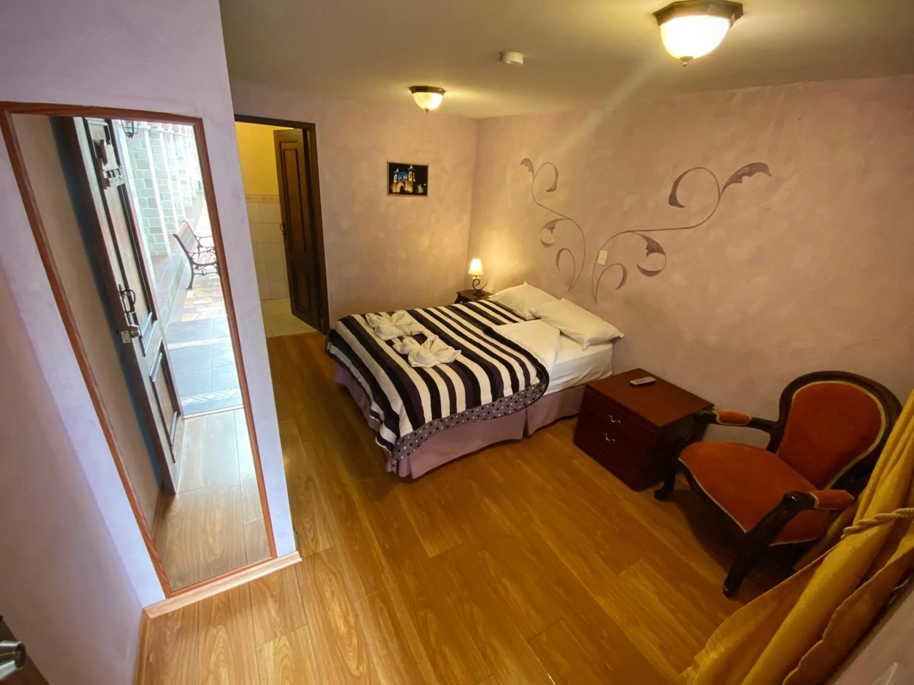 Bed in Golden Rest Latacunga