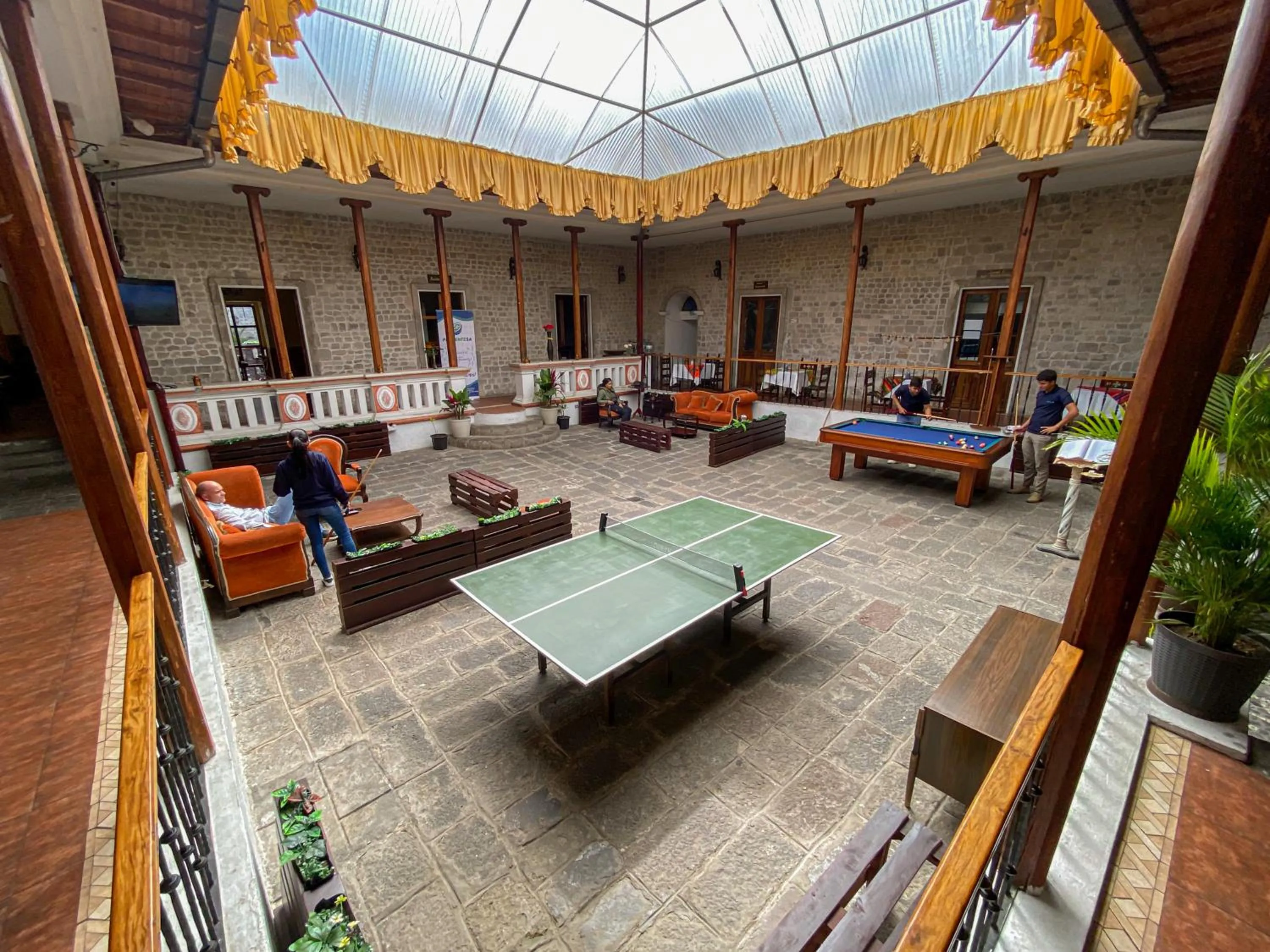 Living room in Golden Rest Latacunga