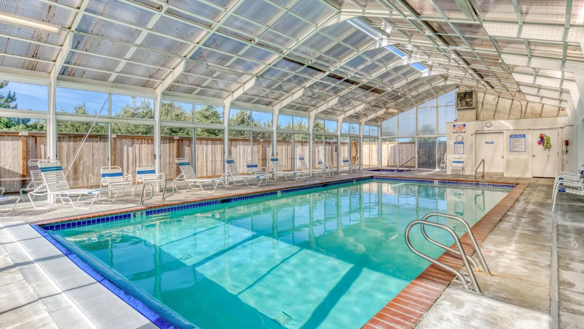 Pool view in Lighthouse Oceanfront Resort