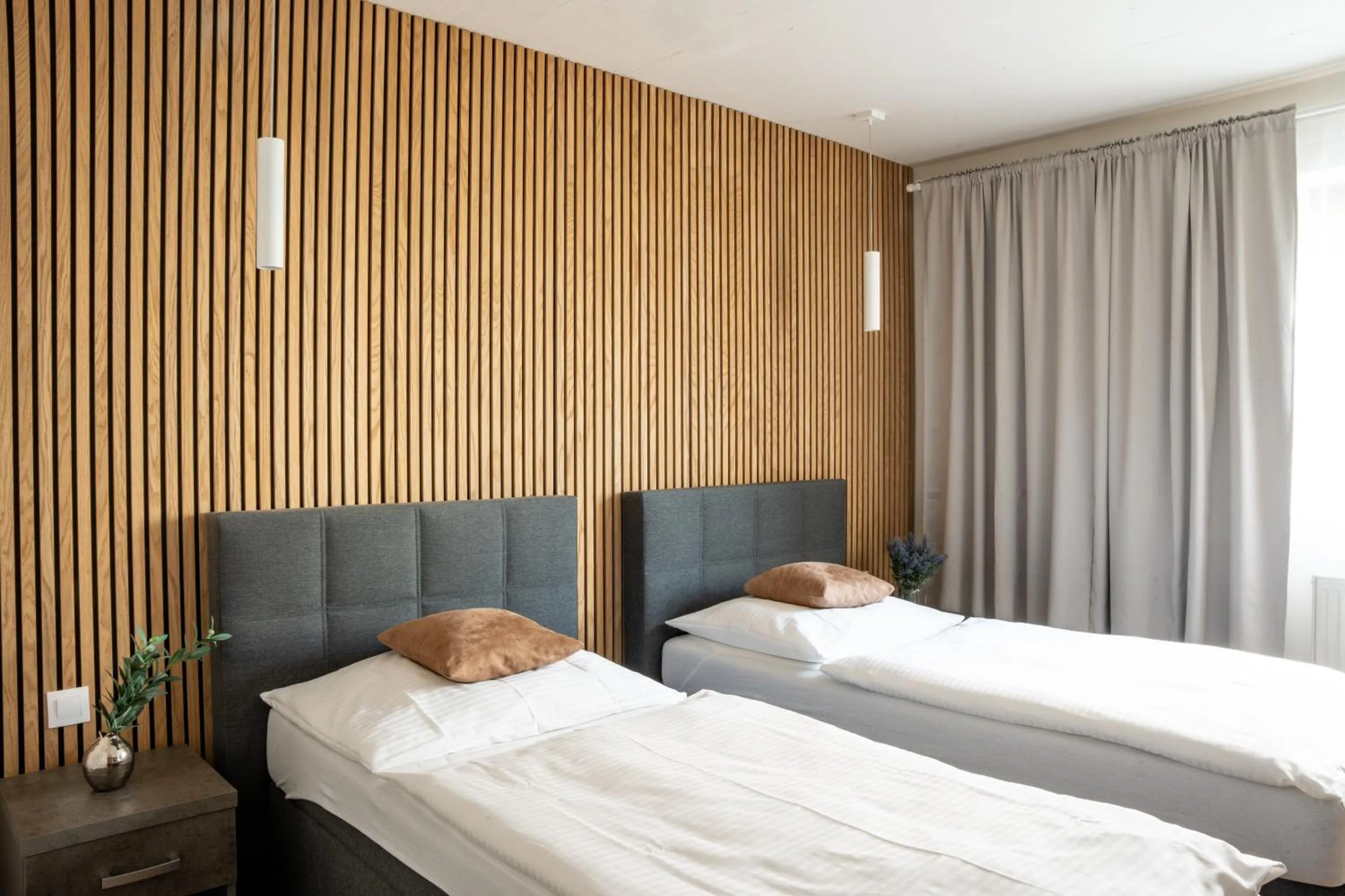 Bed in Hotel Sharingham