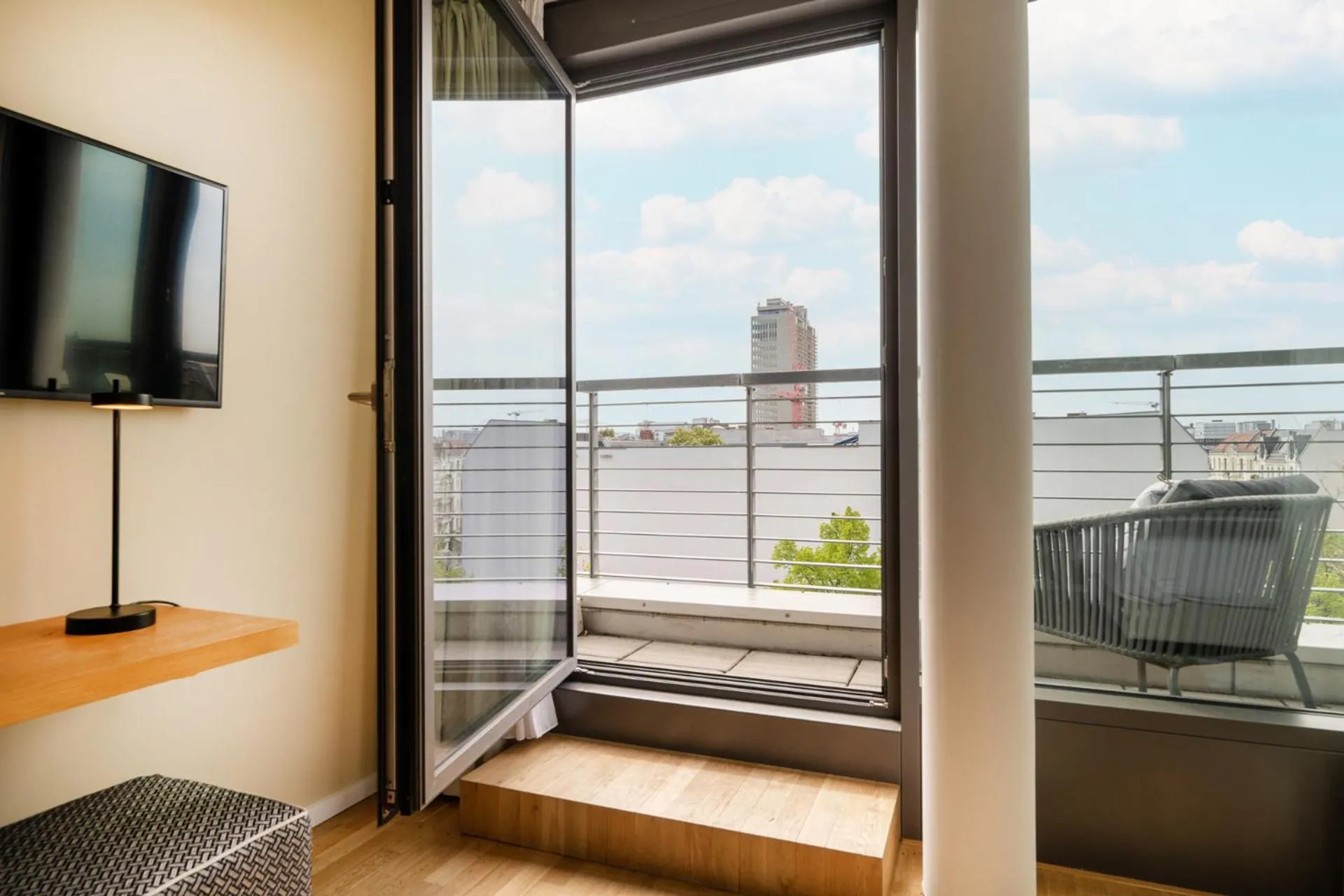 Balcony/Terrace in June Six Hotel Berlin City West