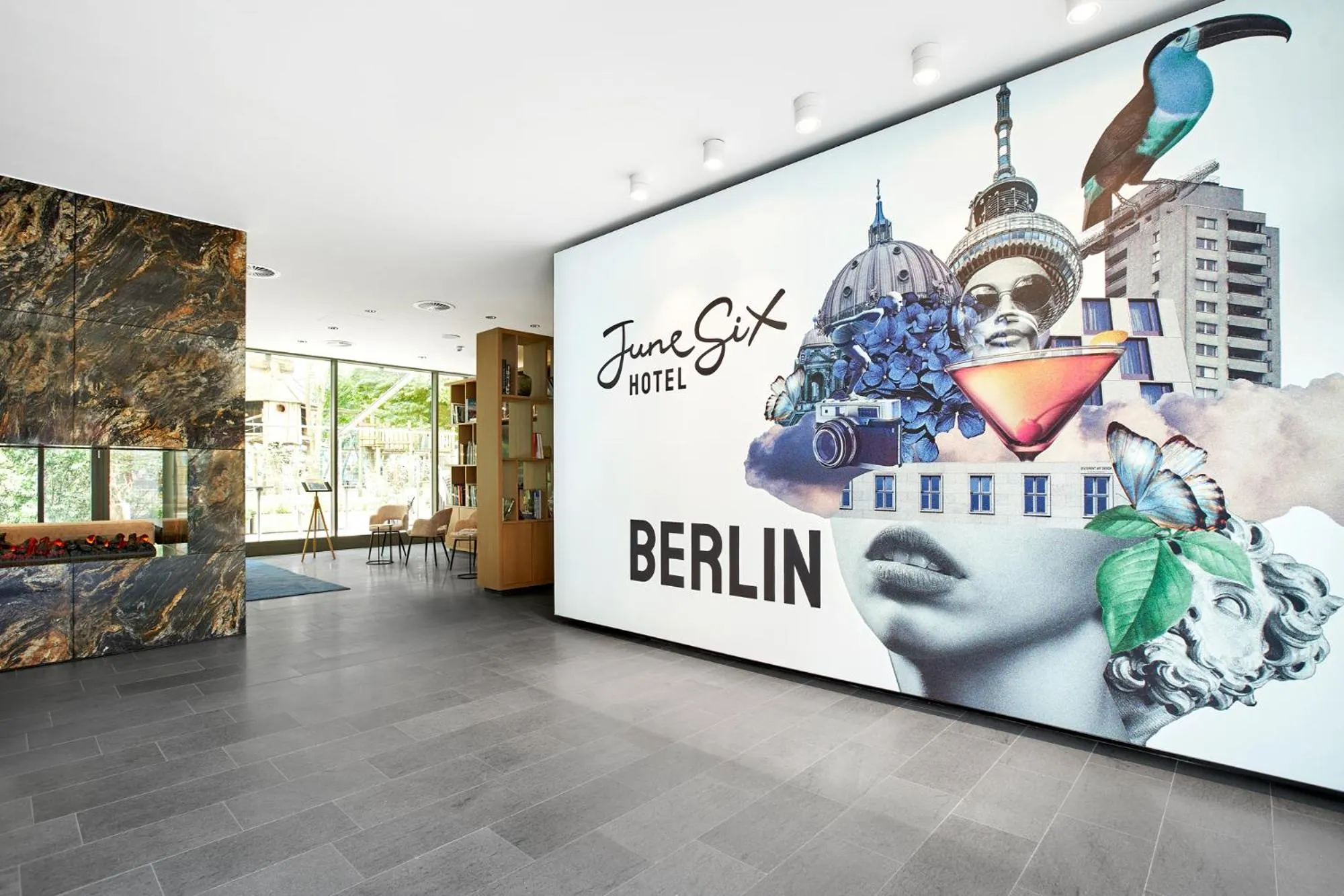 Facade/entrance in June Six Hotel Berlin City West