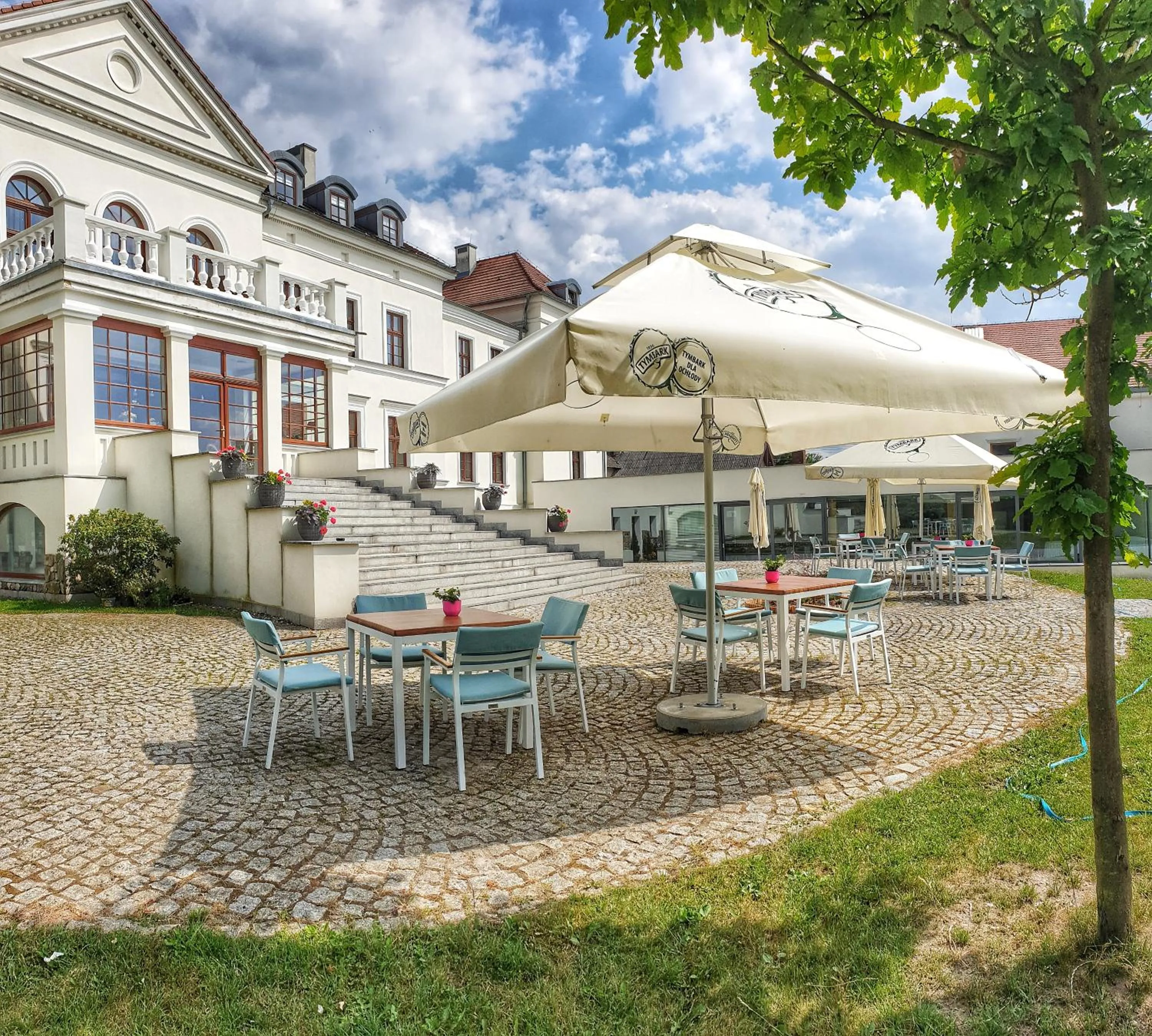 Patio in Hanza Pałac Wellness & SPA