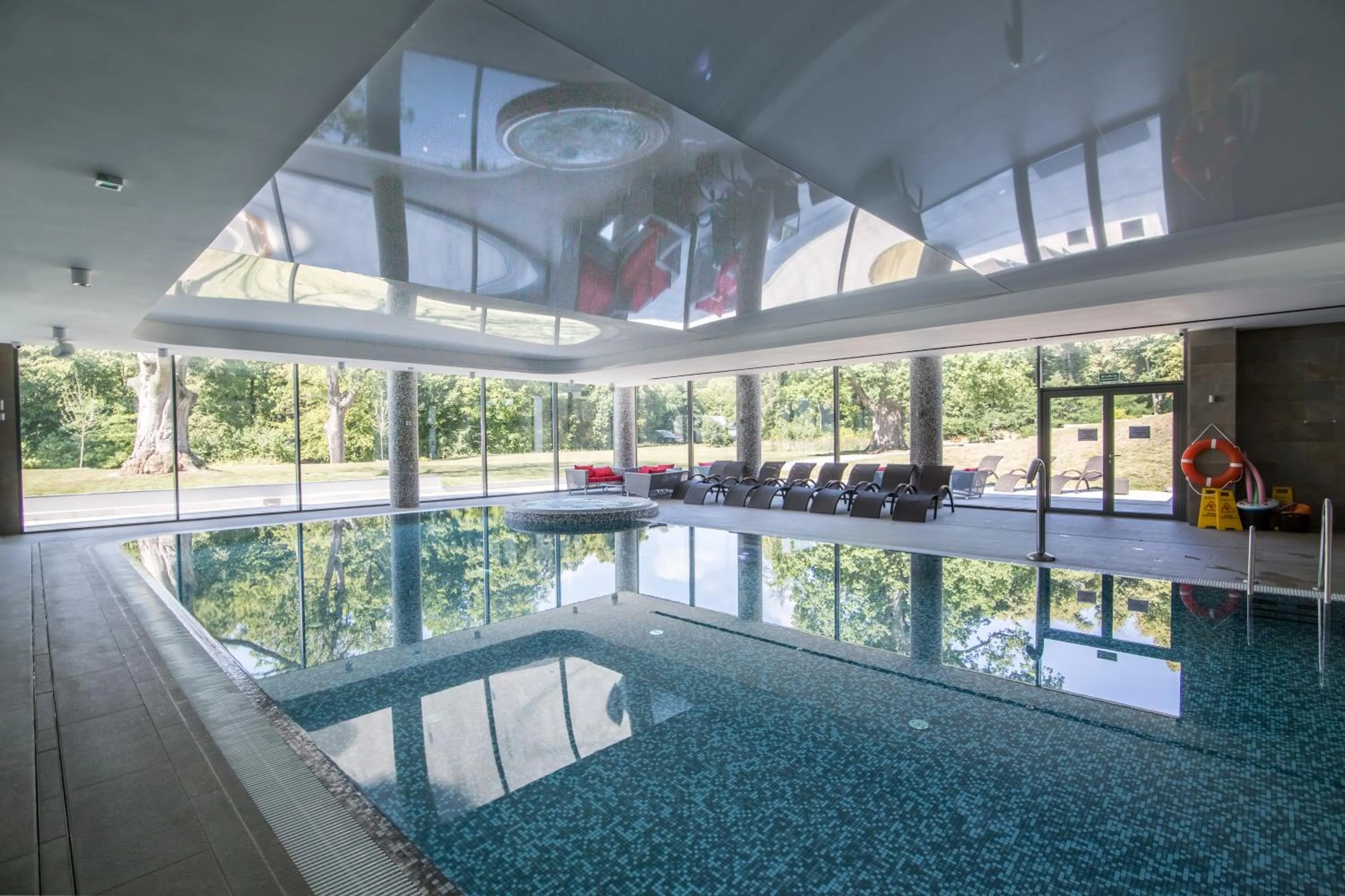 Swimming pool in Hanza Pałac Wellness & SPA