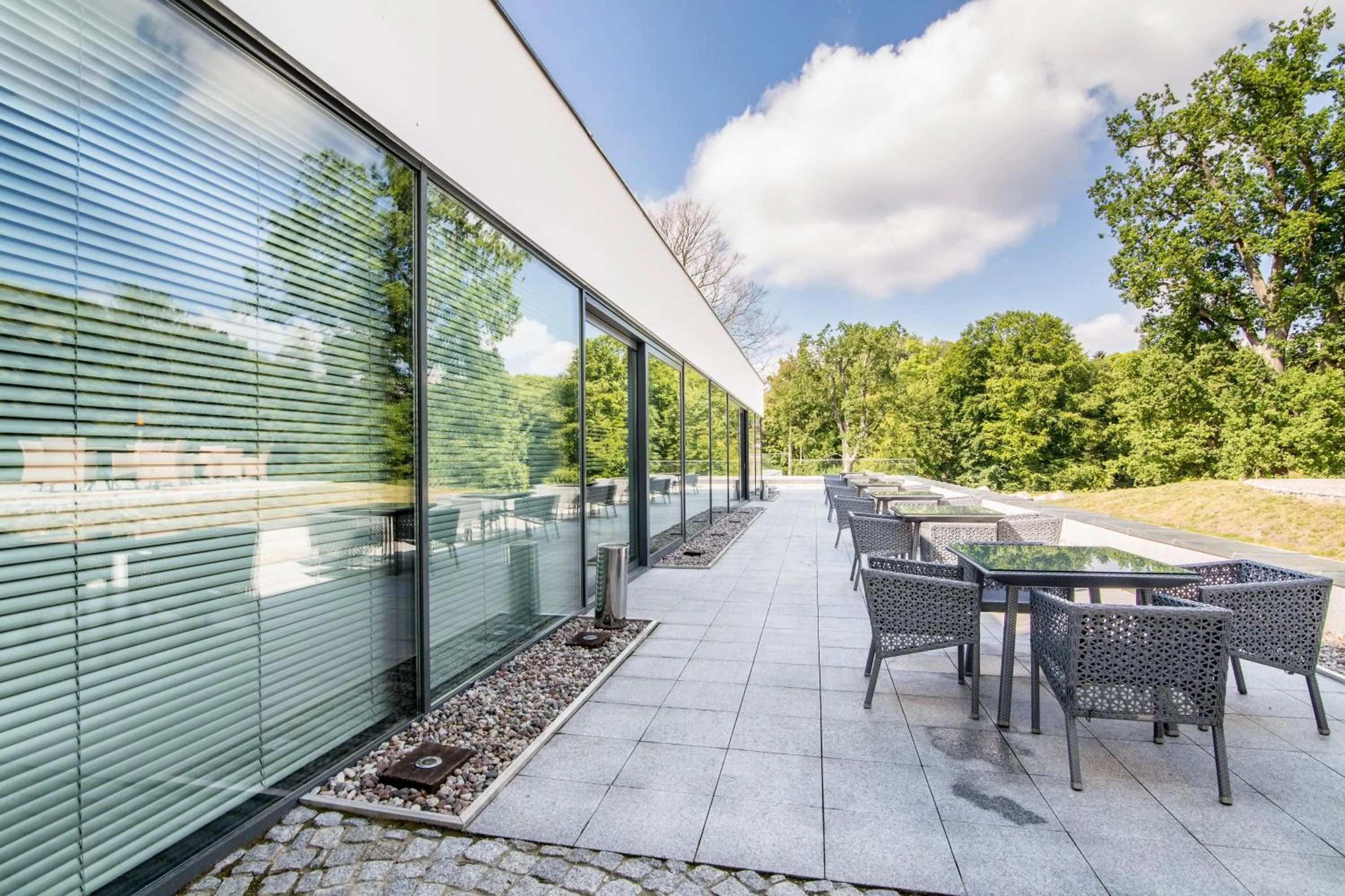 Balcony/Terrace in Hanza Pałac Wellness & SPA