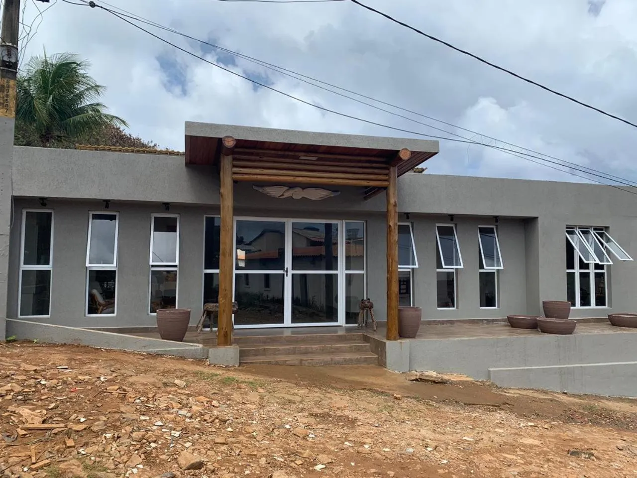 Facade/entrance in Pousada Recanto
