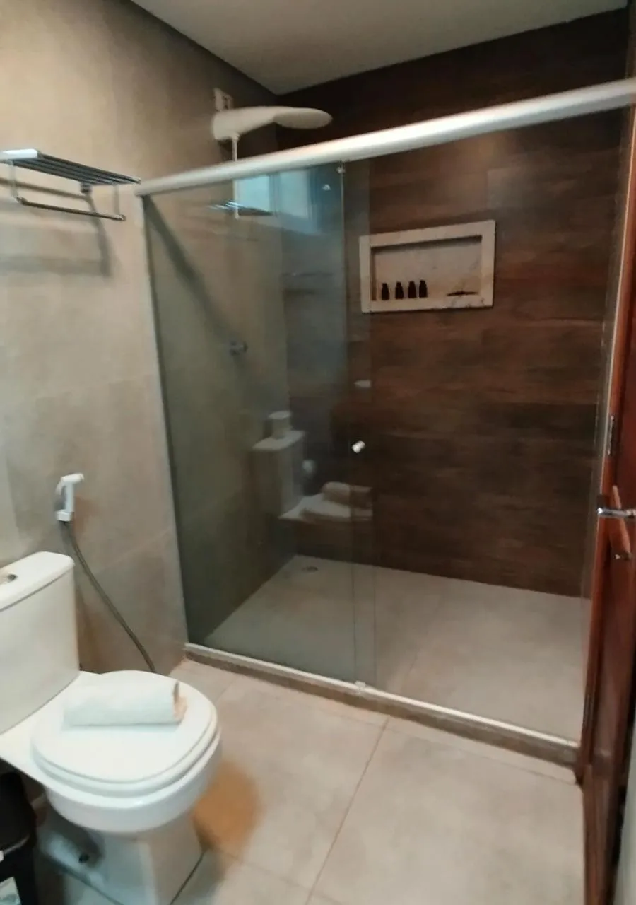 Bathroom in Pousada Recanto