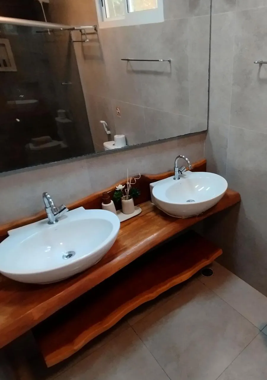 Bathroom in Pousada Recanto