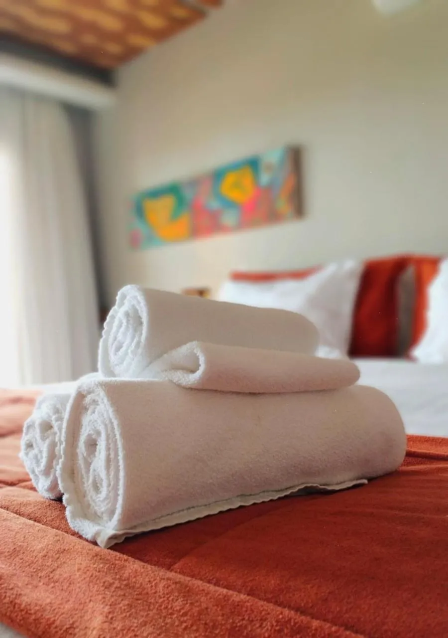 Bedroom, Bed in Pousada Recanto