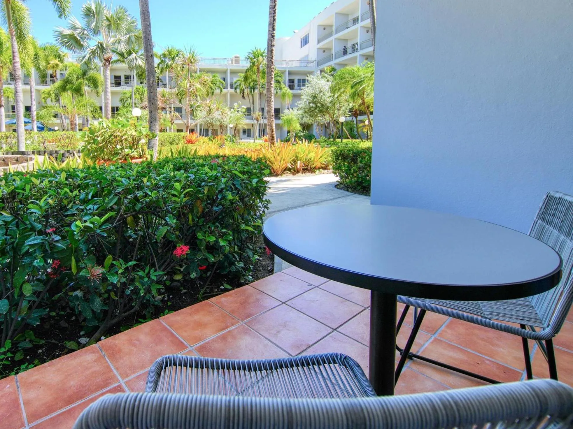 Patio in Rincon of the Seas Grand Caribbean Hotel