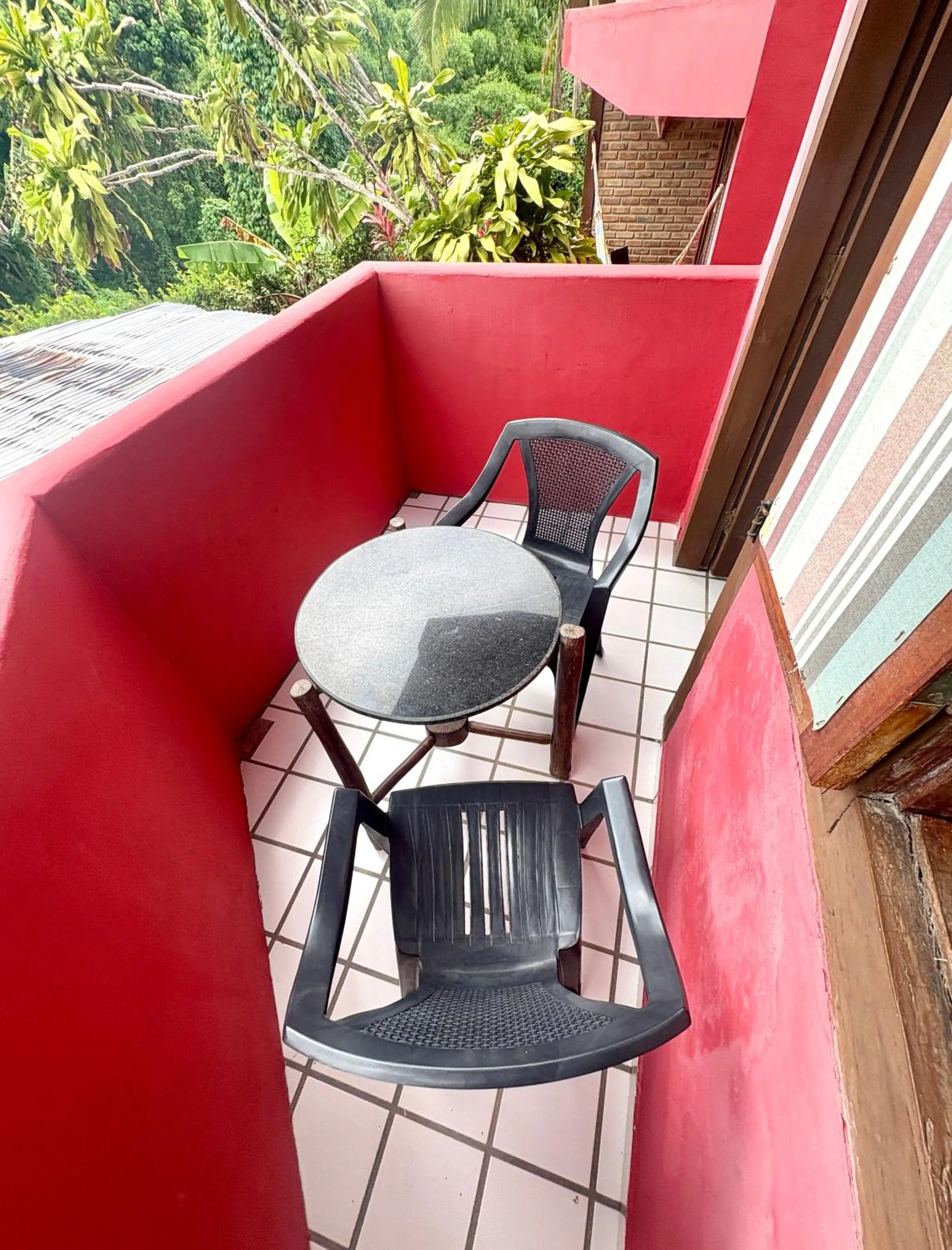 Balcony/Terrace in Novos Baianos Hostel e Pousada