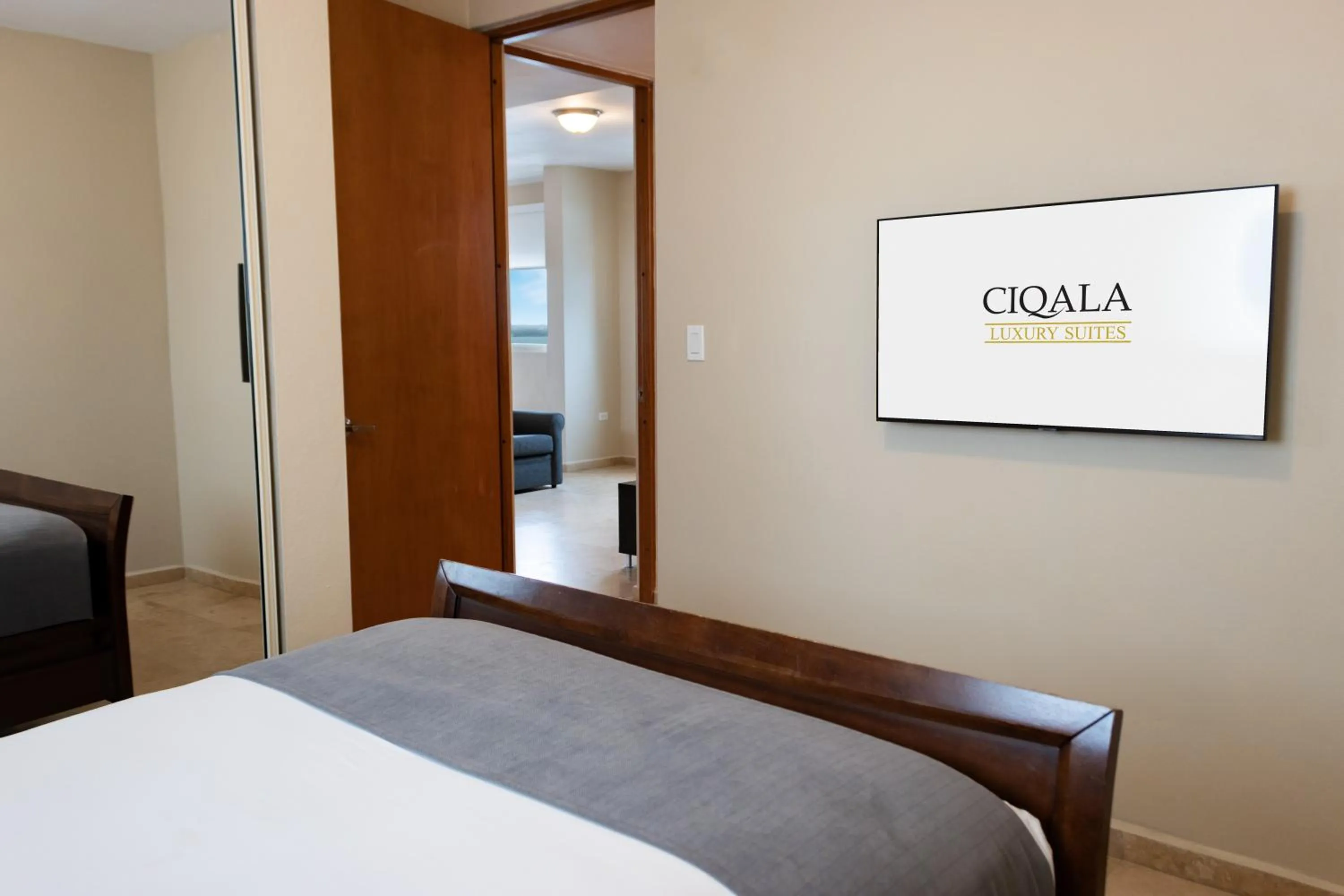 Bed in Ciqala Suites Hotel - San Juan