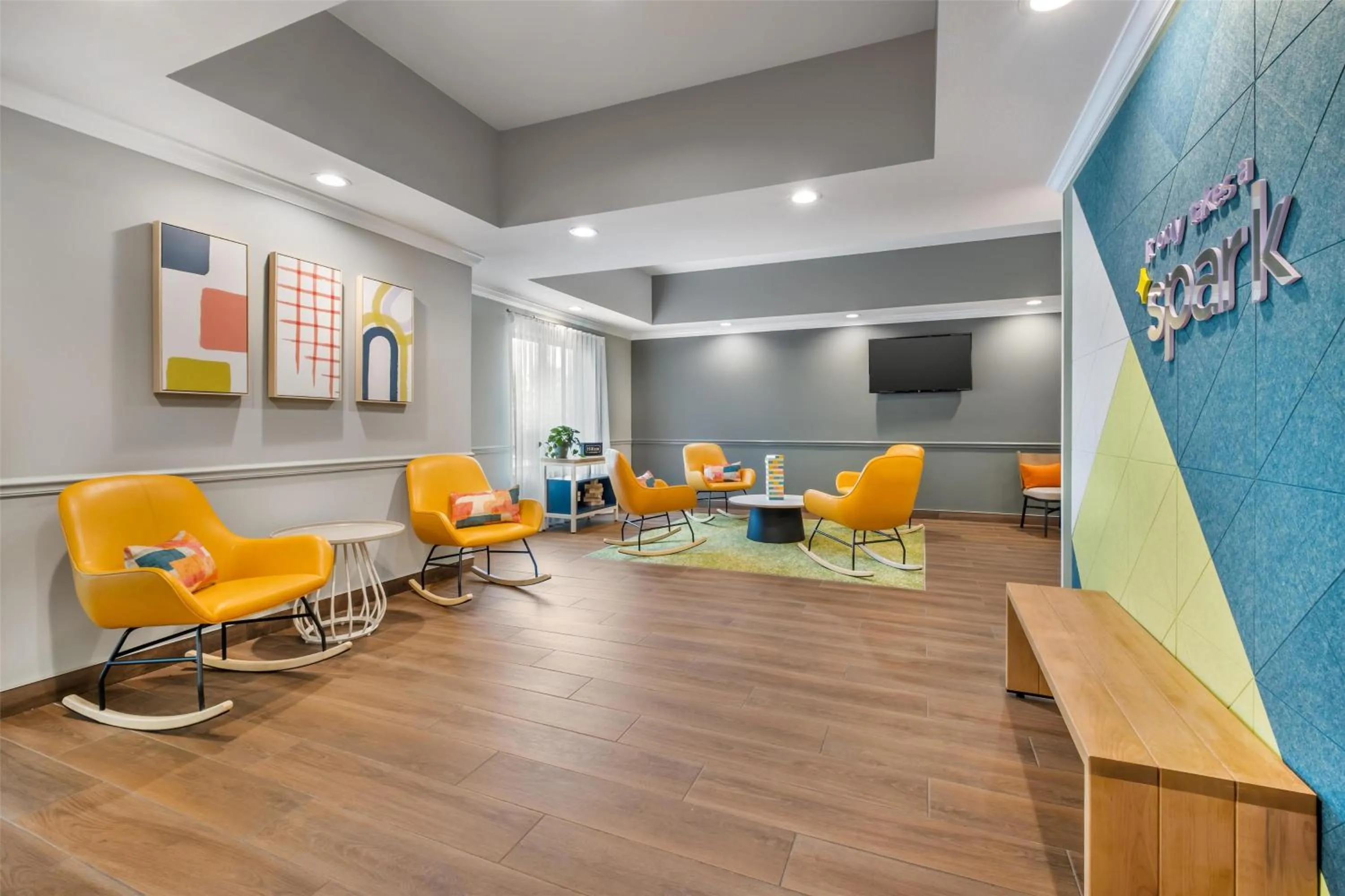 Lobby or reception in Spark by Hilton Shepherdsville Louisville South