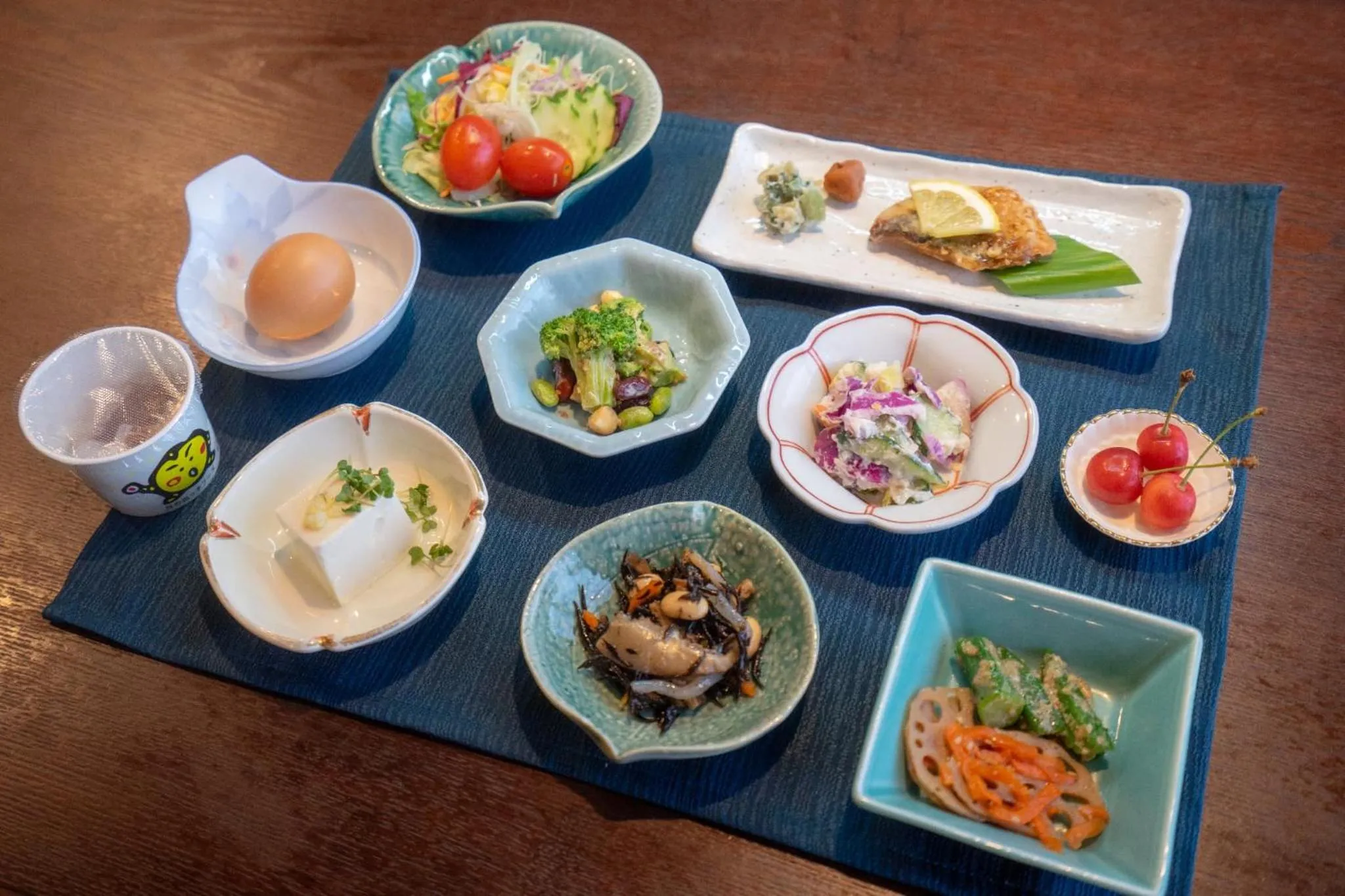 Breakfast in Marine Blue Yakushima