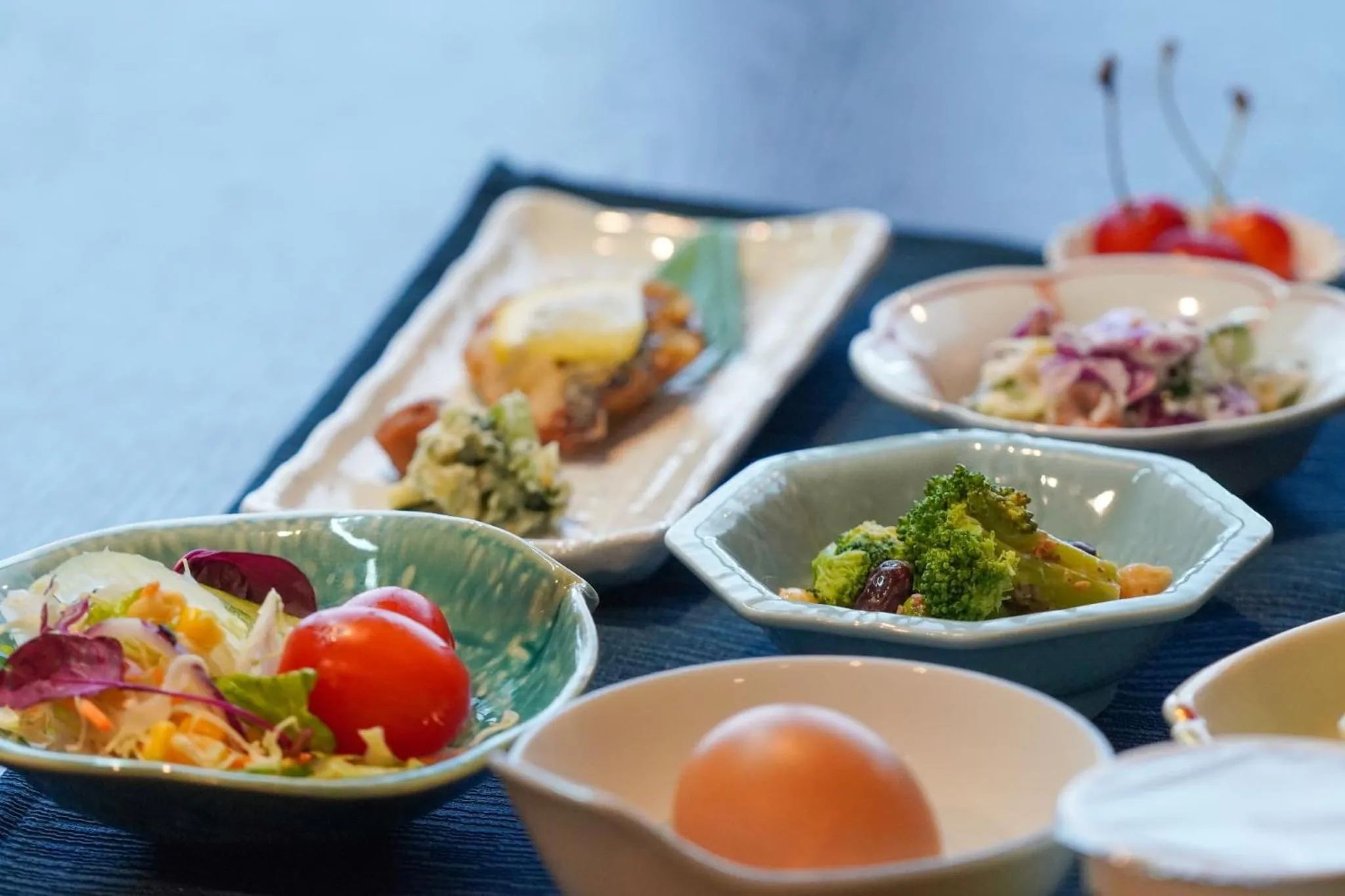 Breakfast in Marine Blue Yakushima