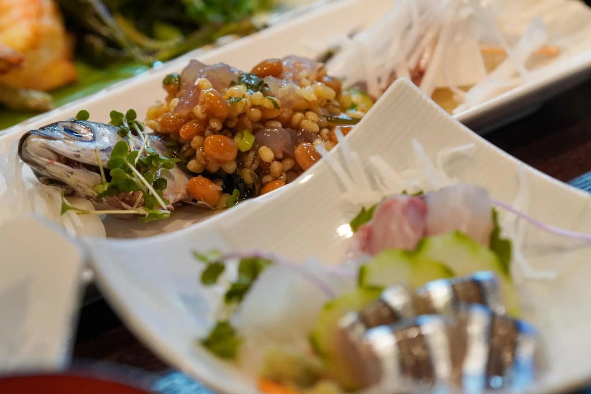 Dinner in Marine Blue Yakushima