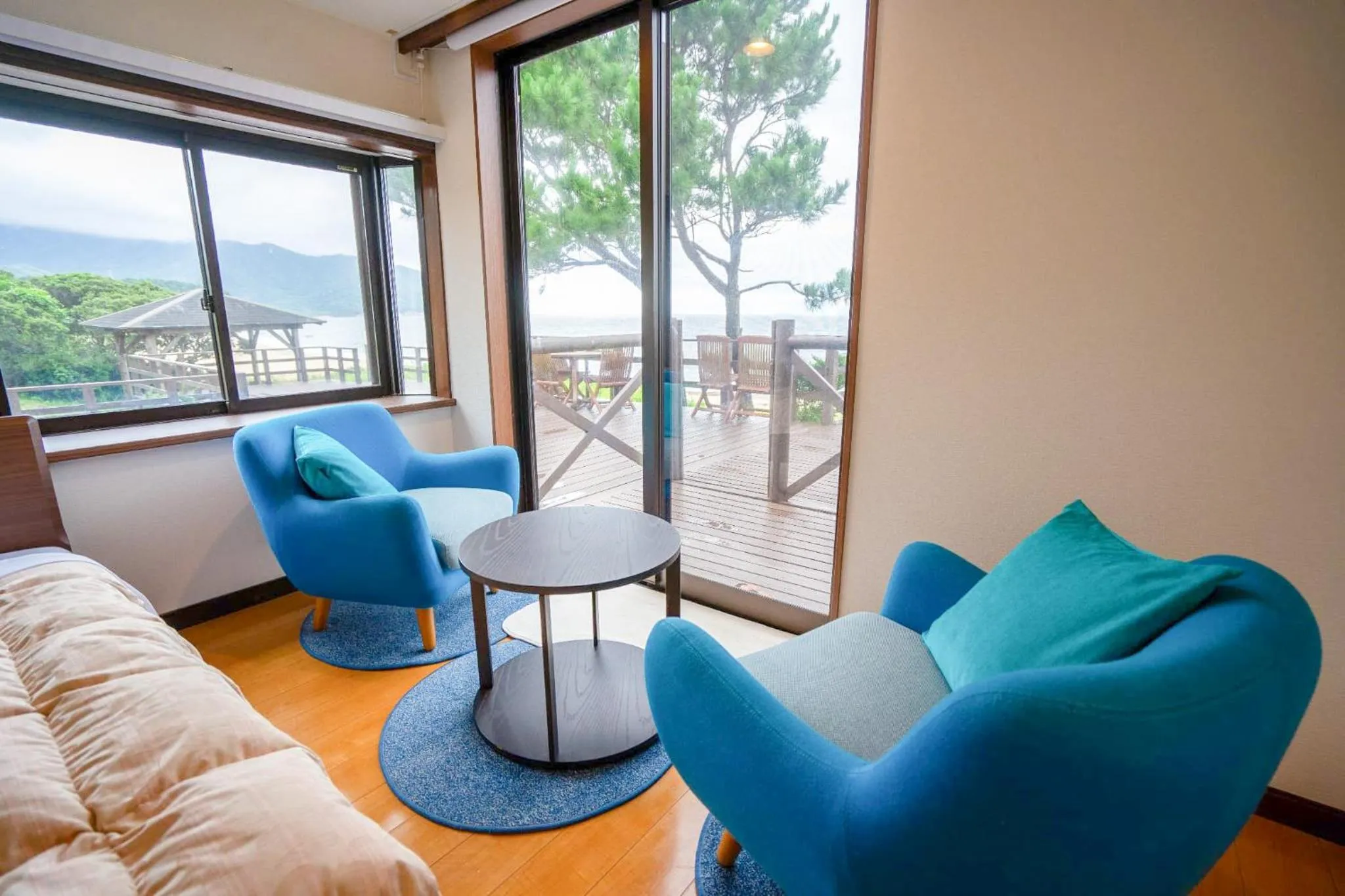Photo of the whole room in Marine Blue Yakushima