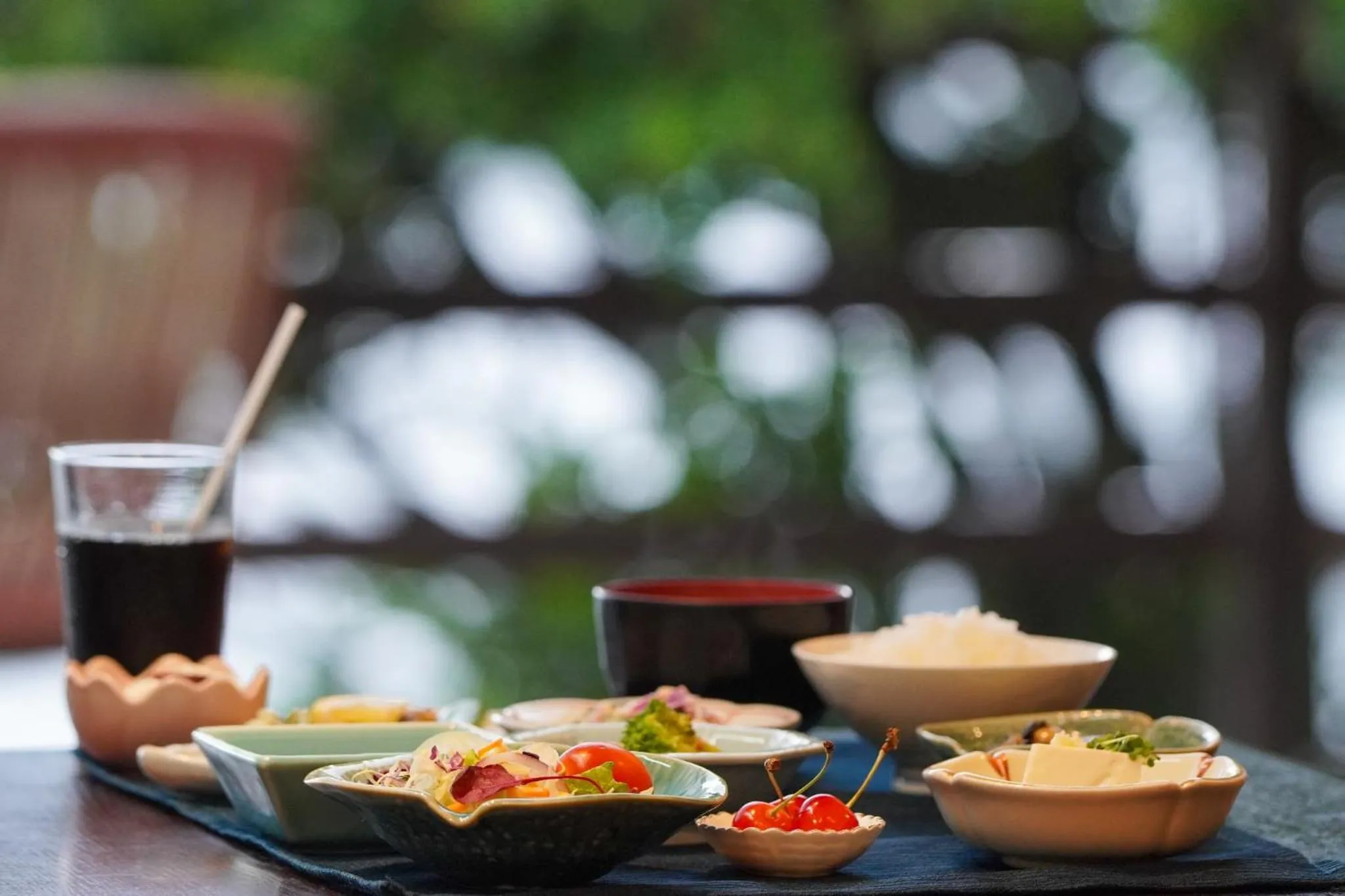 Breakfast in Marine Blue Yakushima