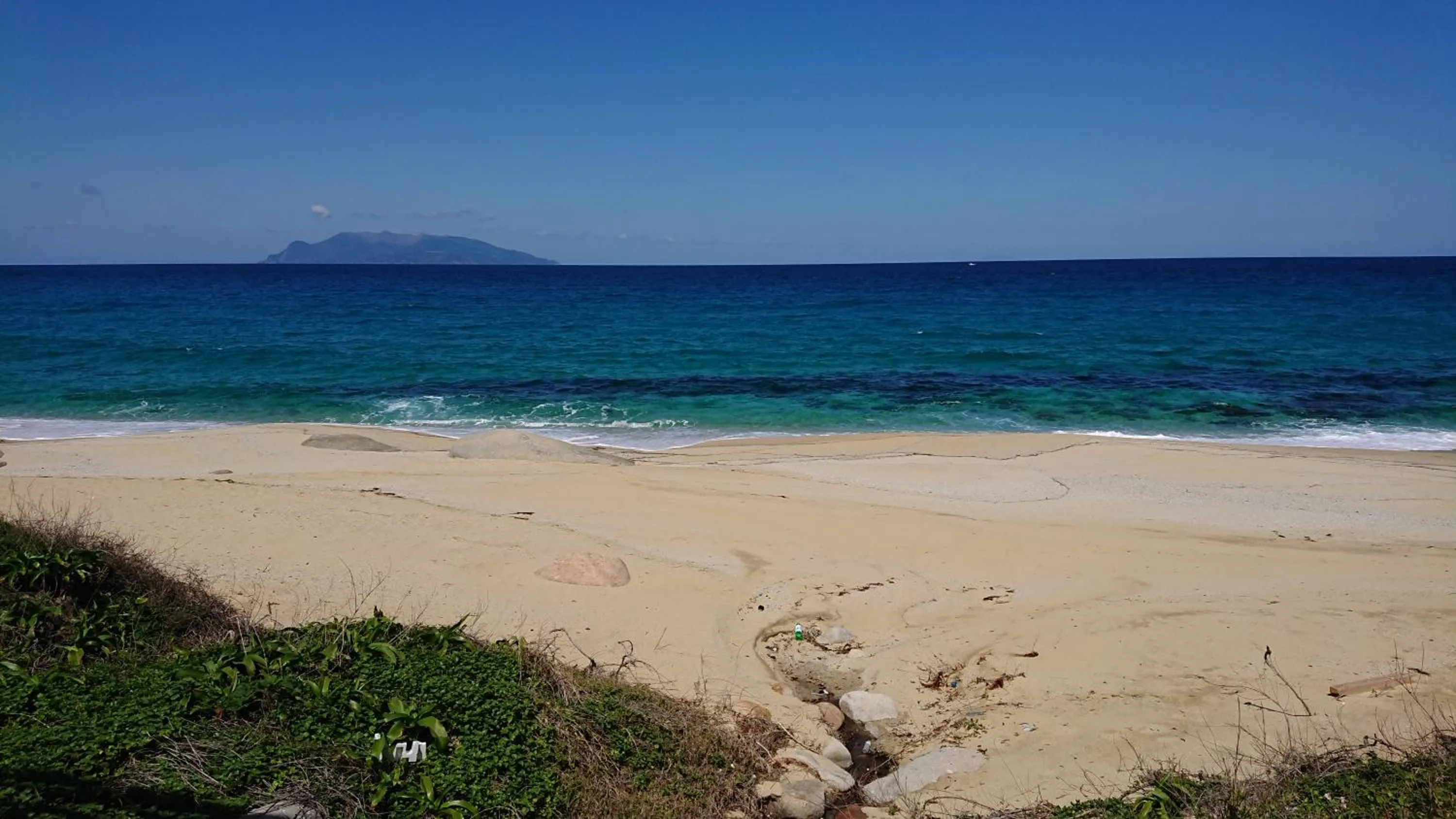 Natural landscape in Marine Blue Yakushima