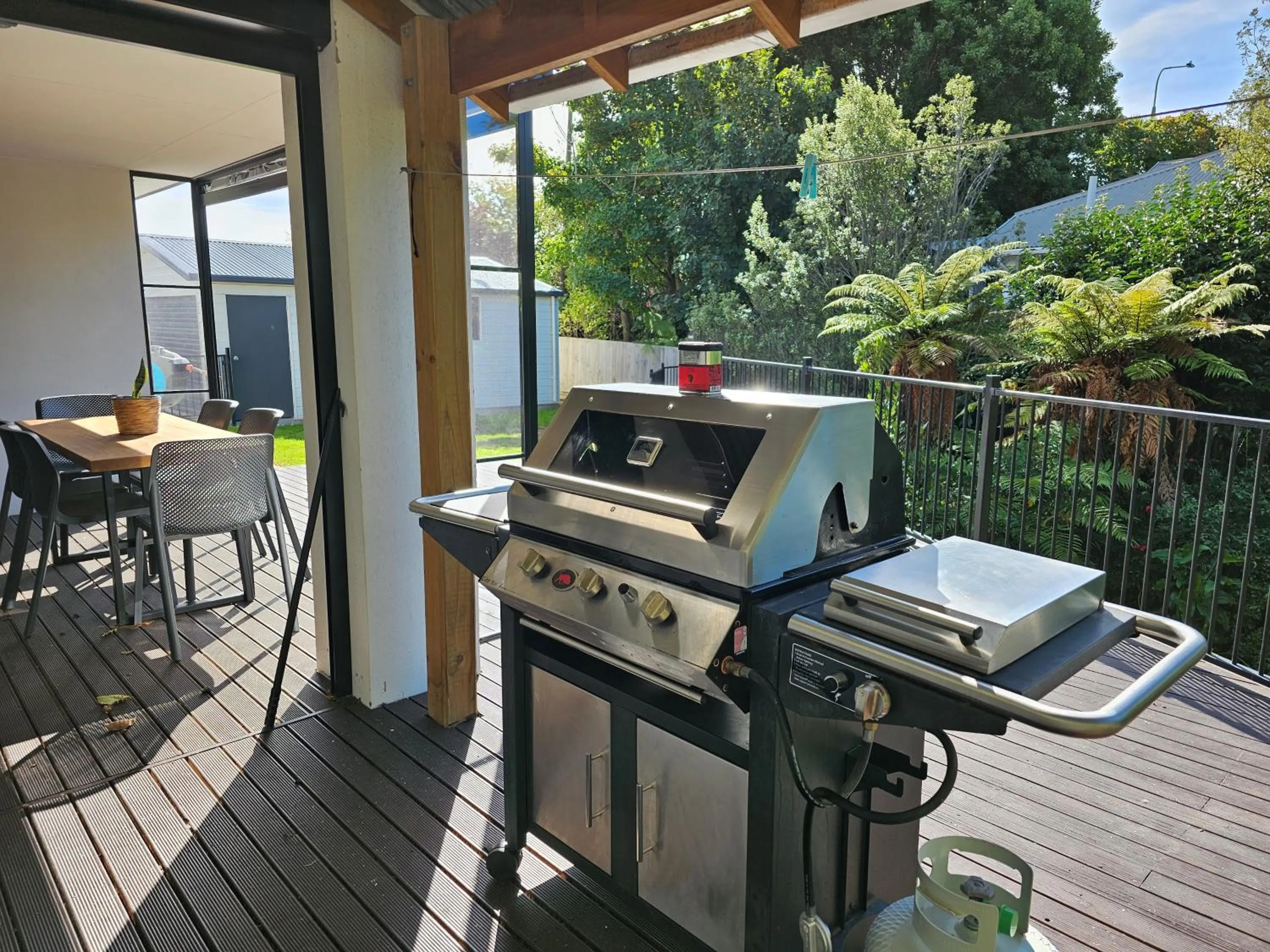 BBQ facilities in Azena Suites & Apartment