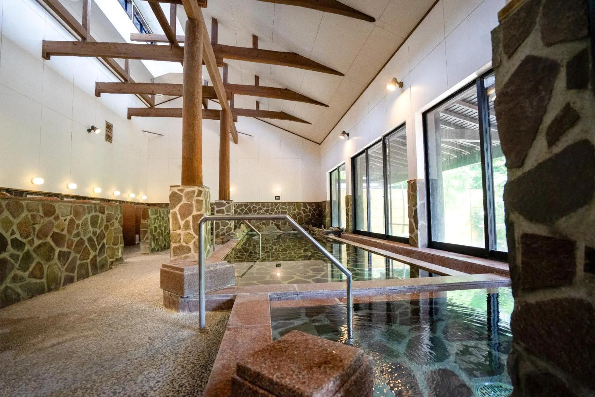 Hot Spring Bath in Jomon no Yado Manten