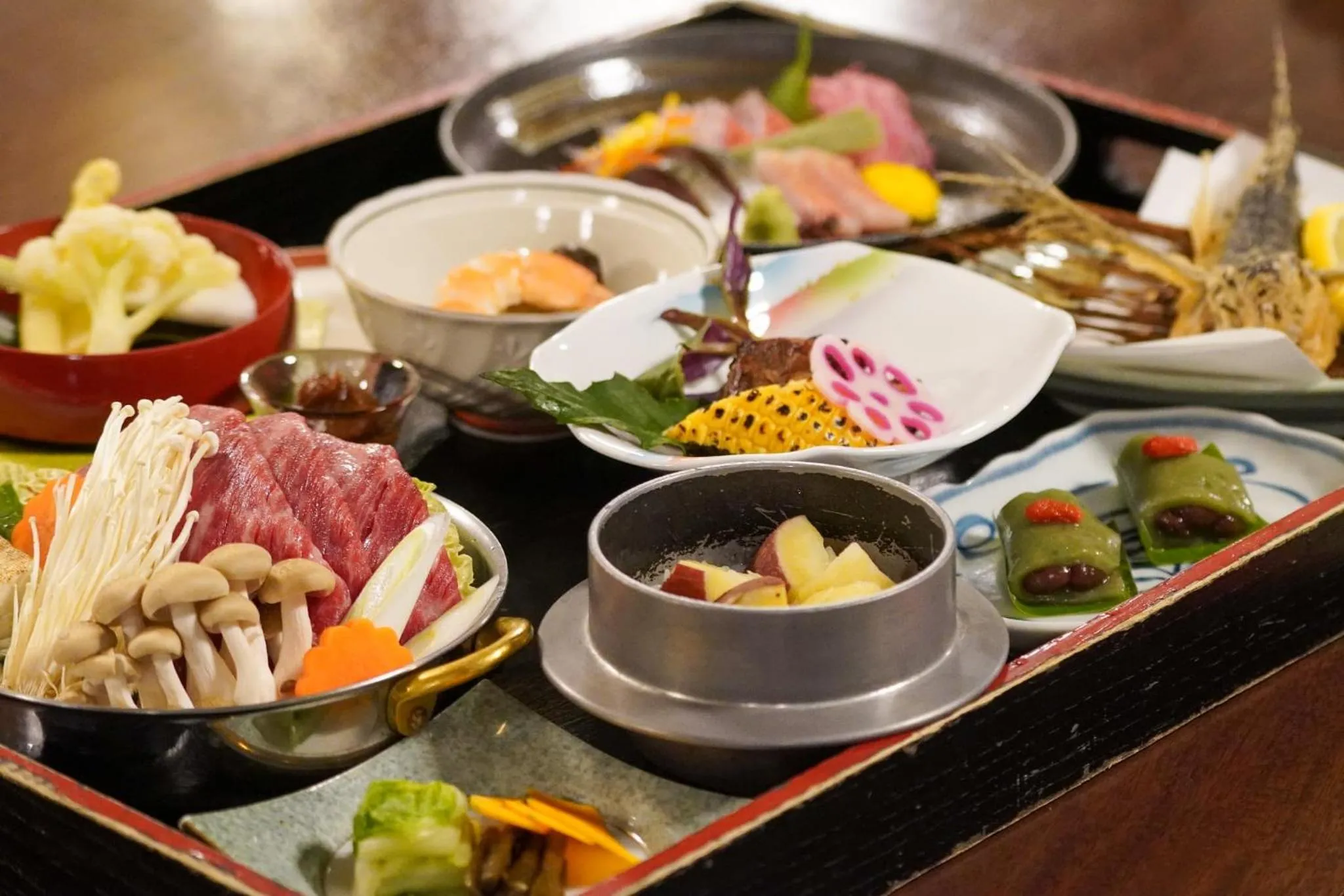 Food in Jomon no Yado Manten