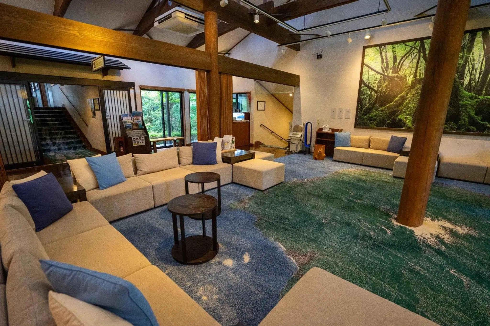 Area and facilities in Jomon no Yado Manten