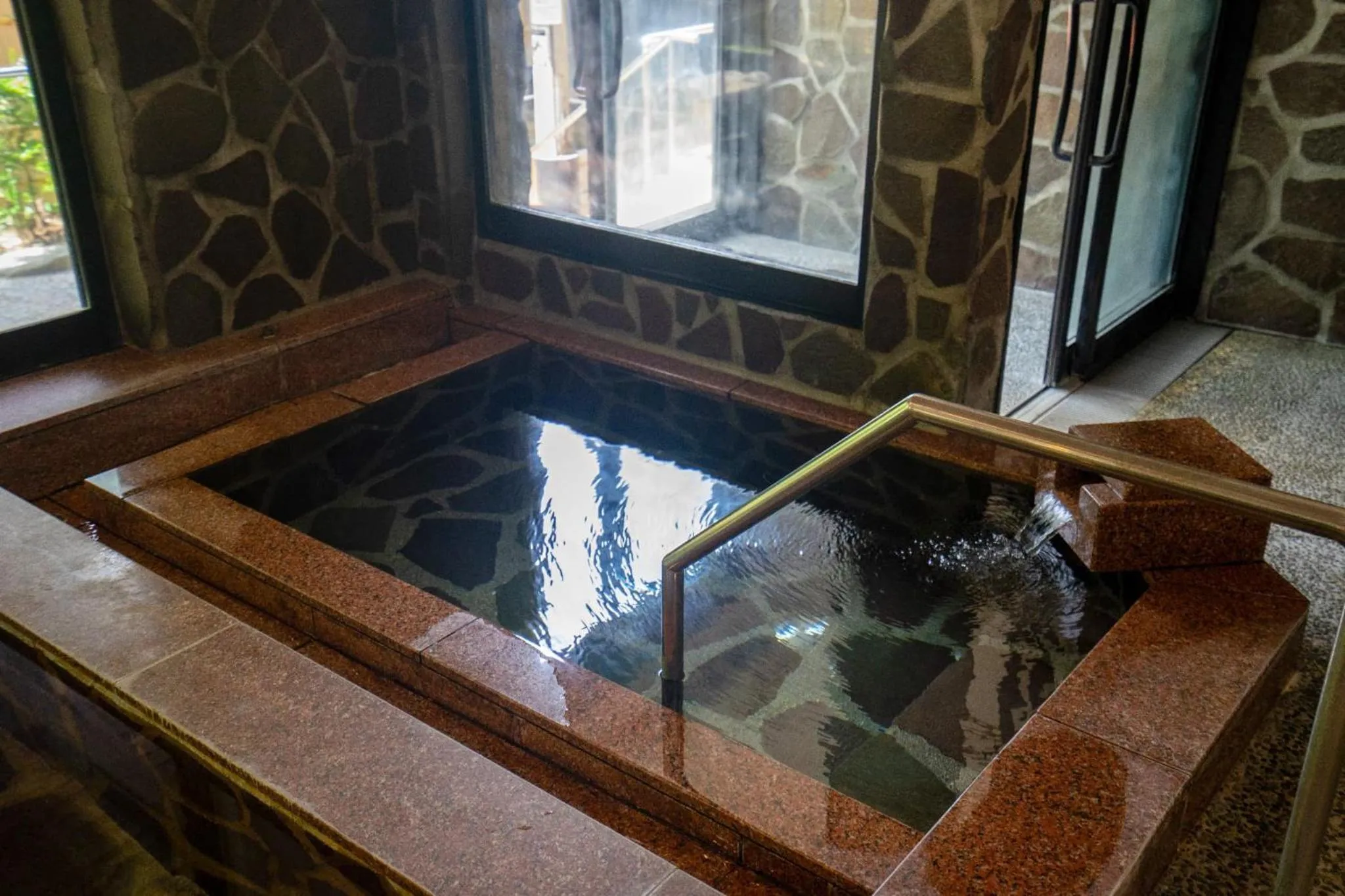 Hot Spring Bath in Jomon no Yado Manten