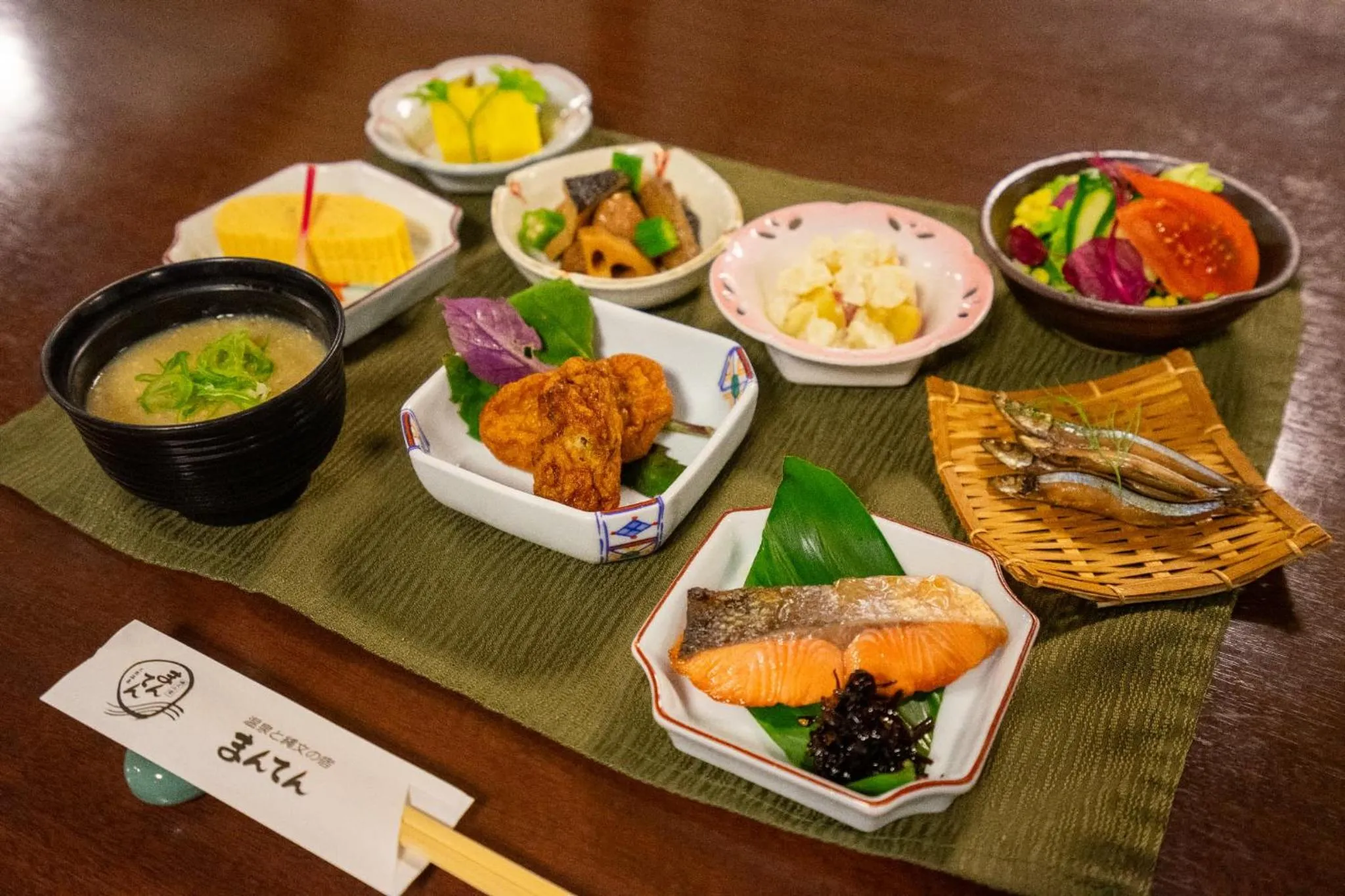 Food in Jomon no Yado Manten