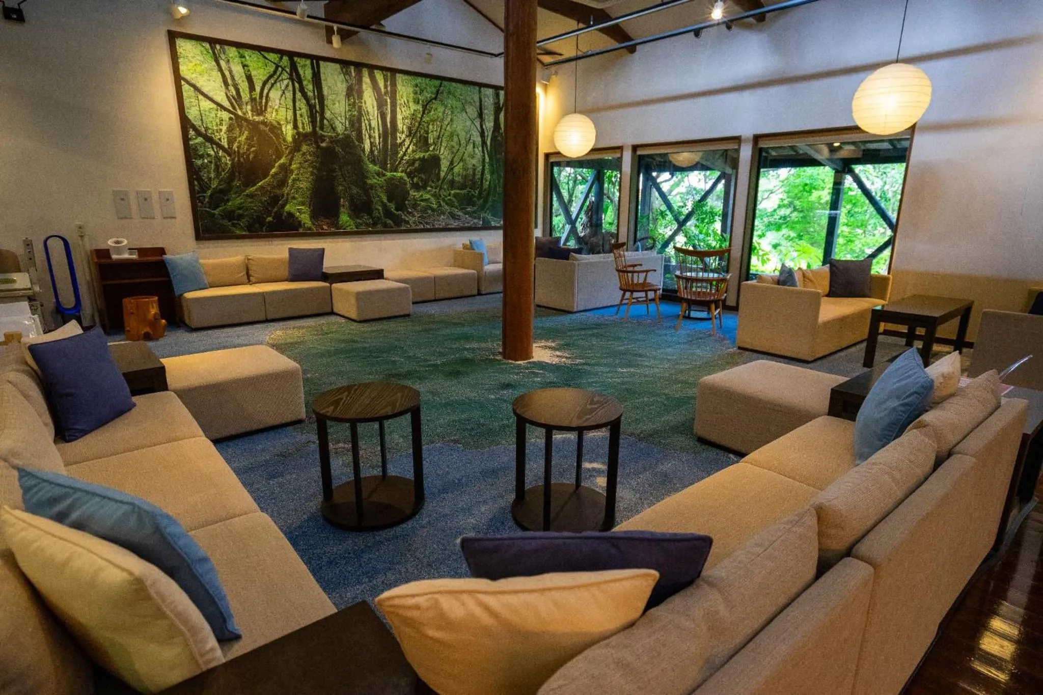 Area and facilities in Jomon no Yado Manten