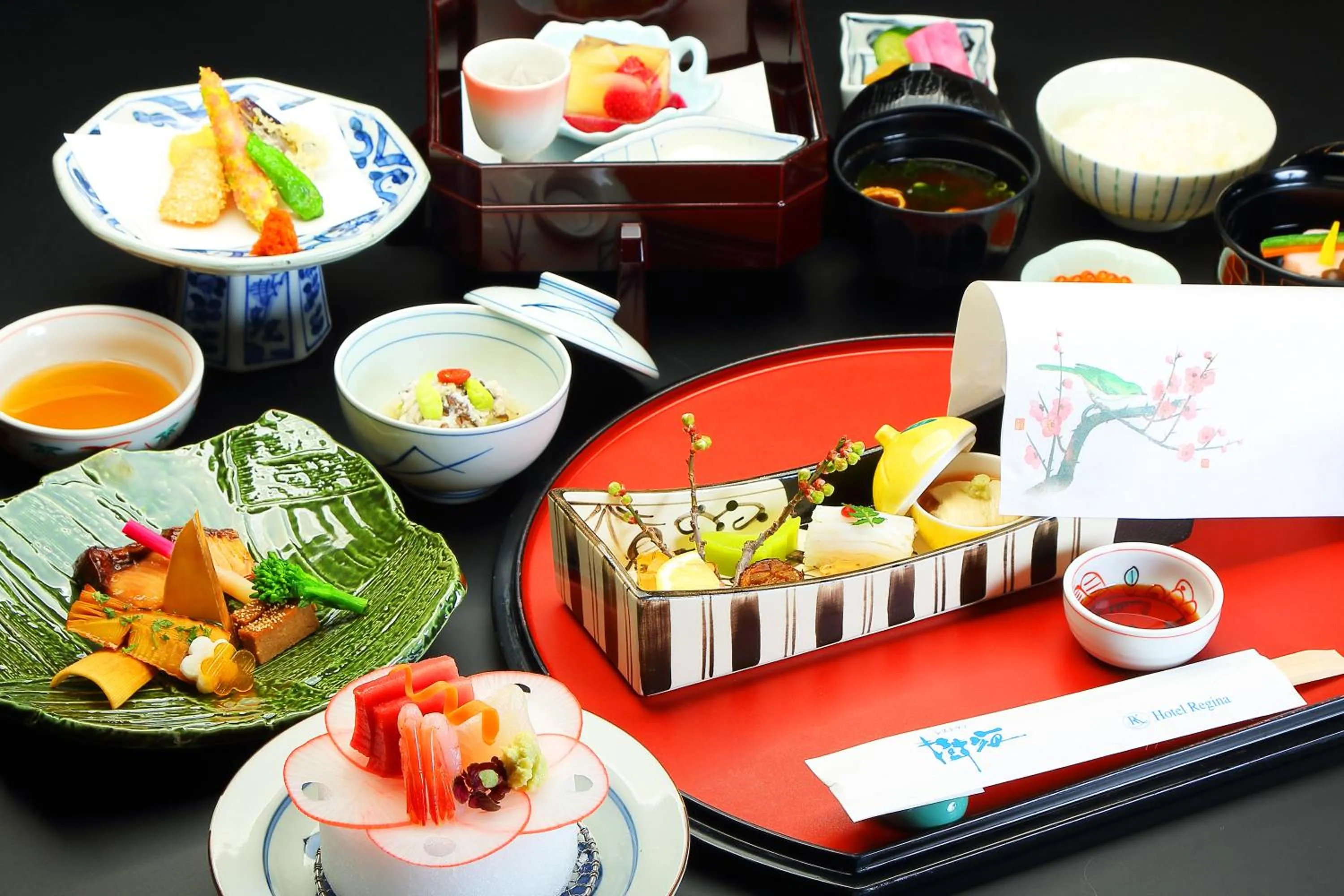 Dinner in Hotel Regina Kawaguchiko