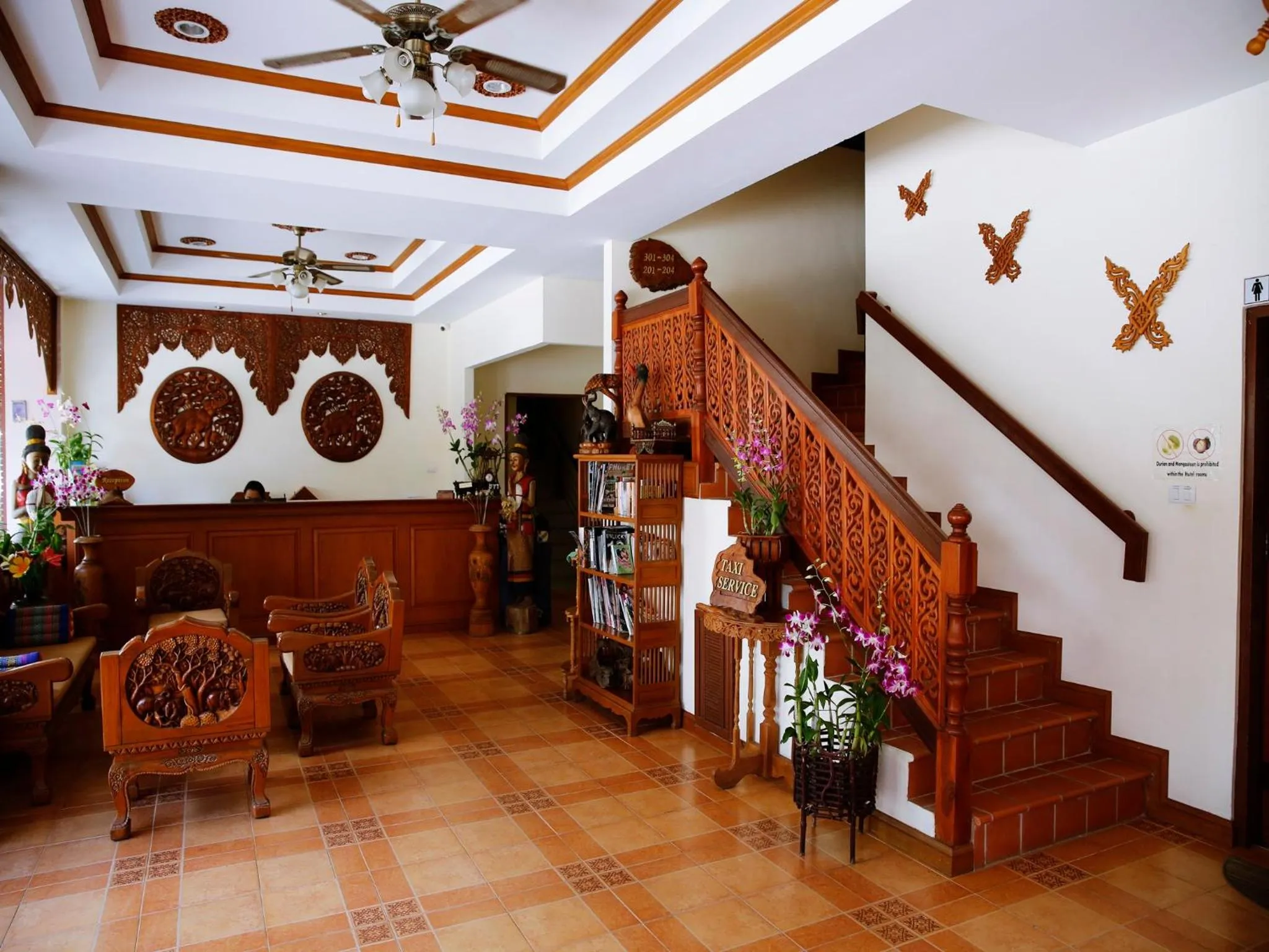 Lobby or reception in The Orchid House - SHA Extra Plus