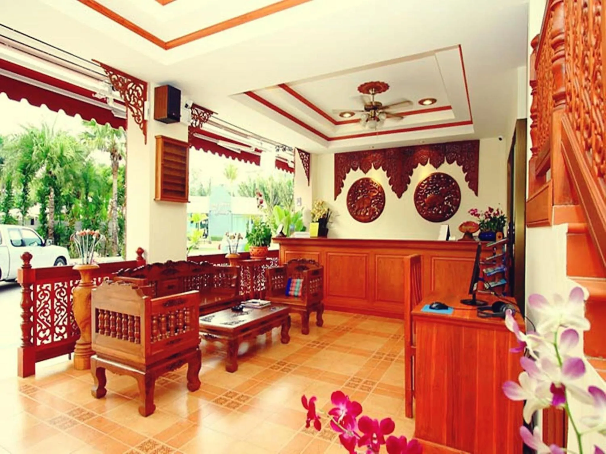 Lobby or reception in The Orchid House - SHA Extra Plus