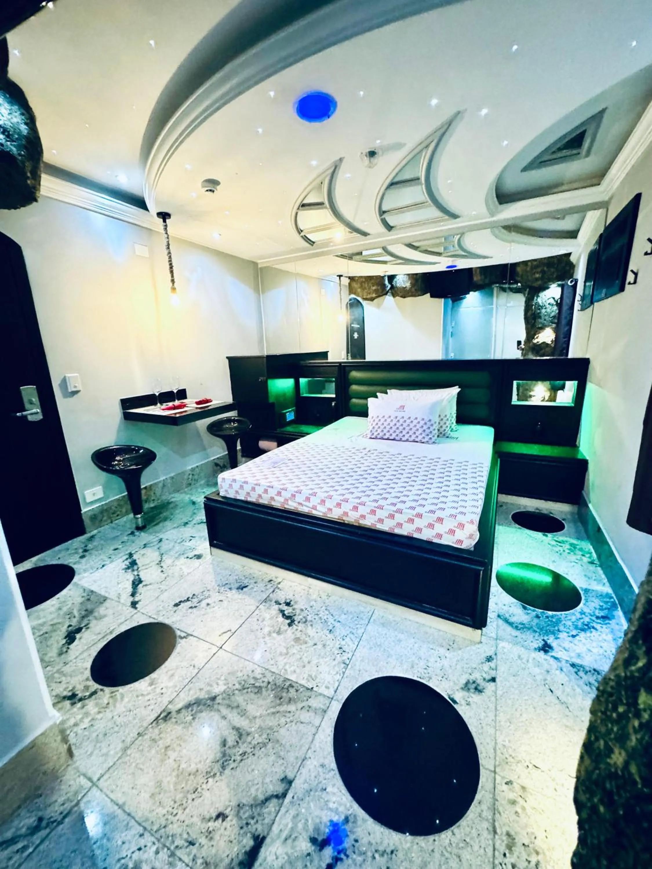 Bed in Cachoeiras Motel - Hotel